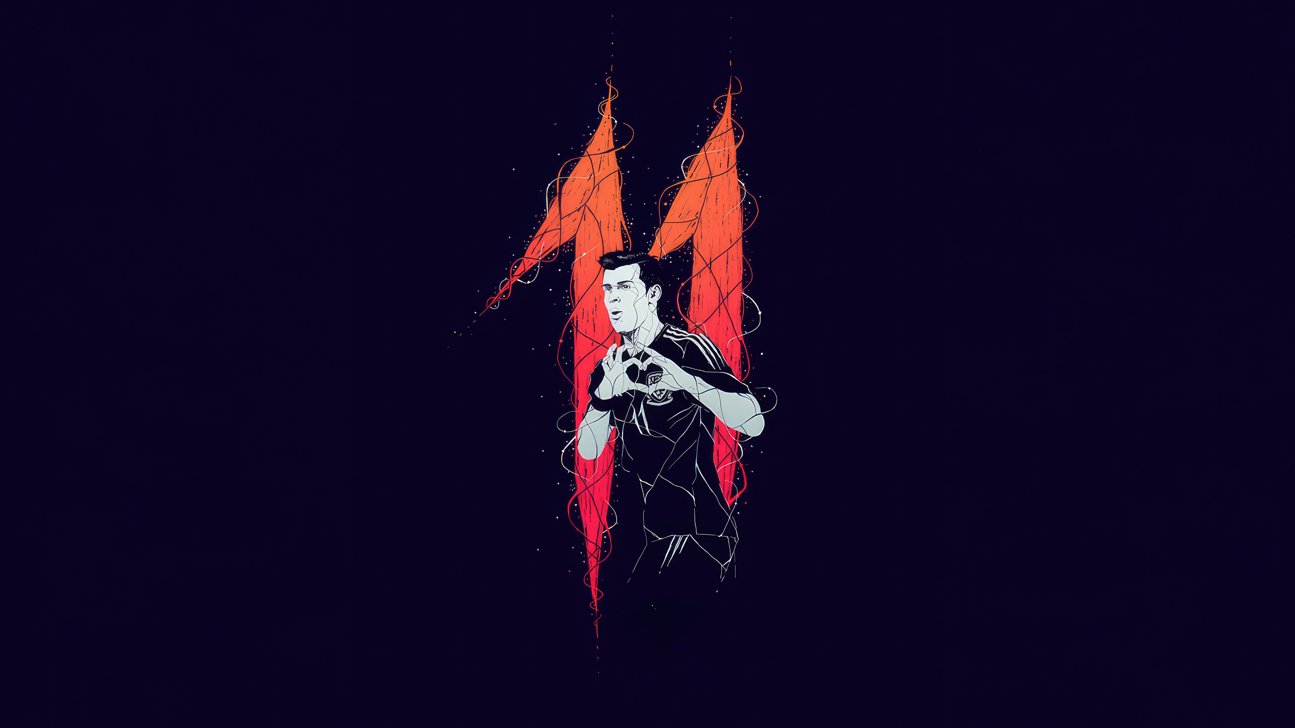 Gareth Bale with number 11 HD Wallpaper