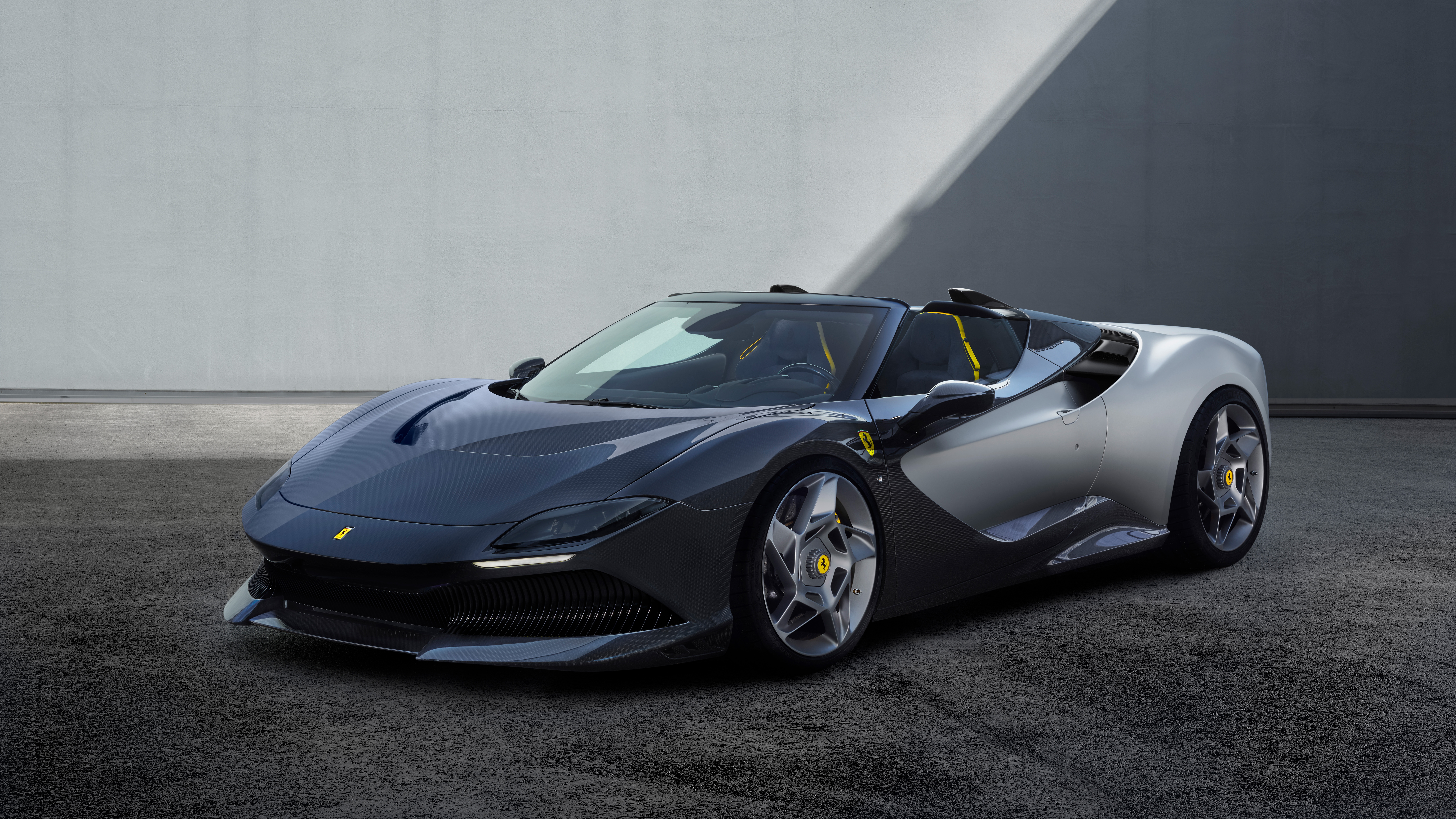 Ferrari SP8 Convertible Sports Car HD Wallpaper
