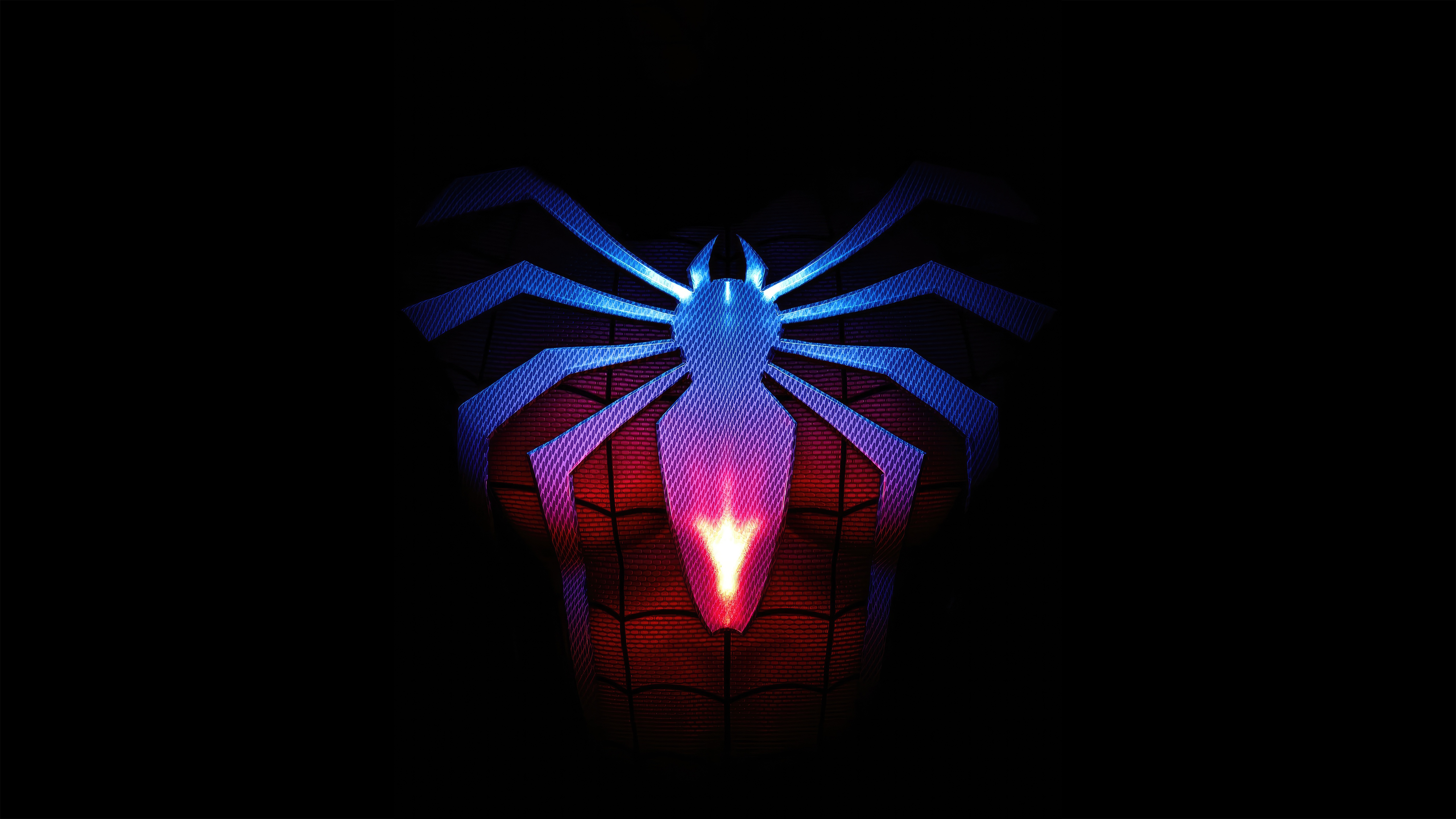 Marvel's Spider-Man Remastered Suit Emblem HD Wallpaper