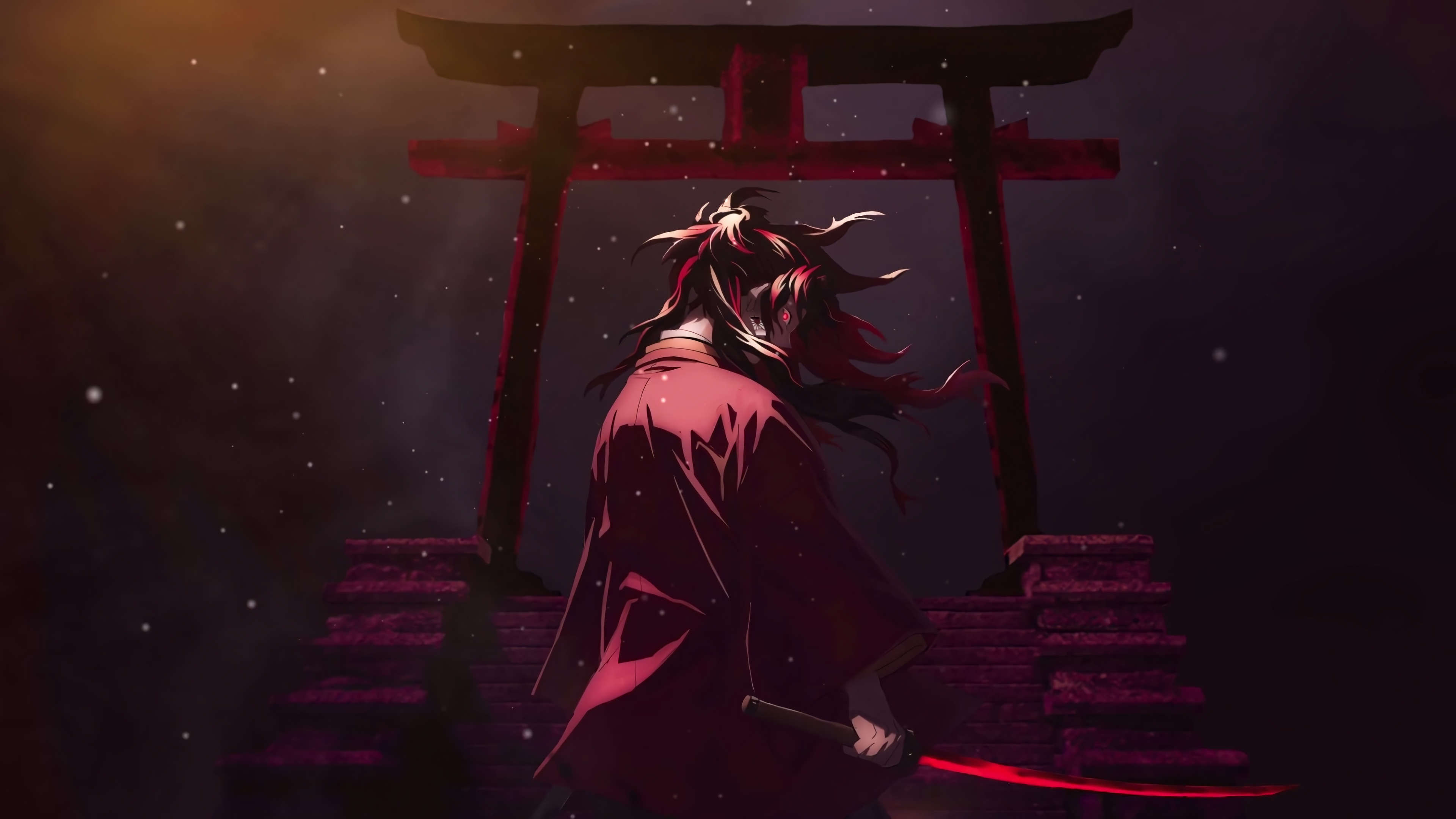 Yoriichi Tsugikuni from Kimetsu No Yaiba HD Wallpaper