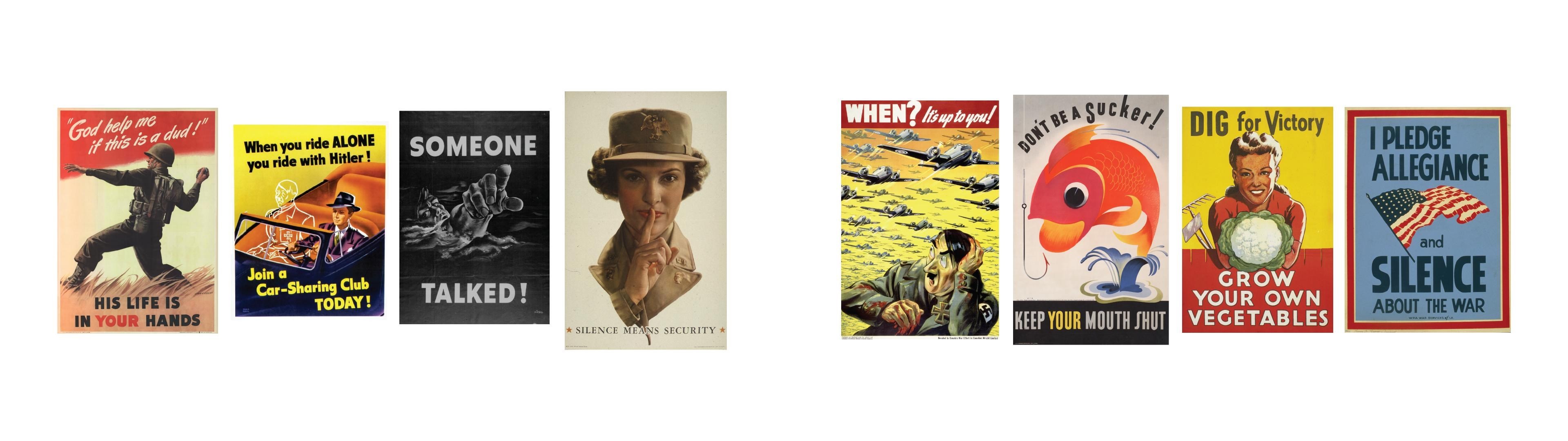 World War II Propaganda Posters HD Wallpaper