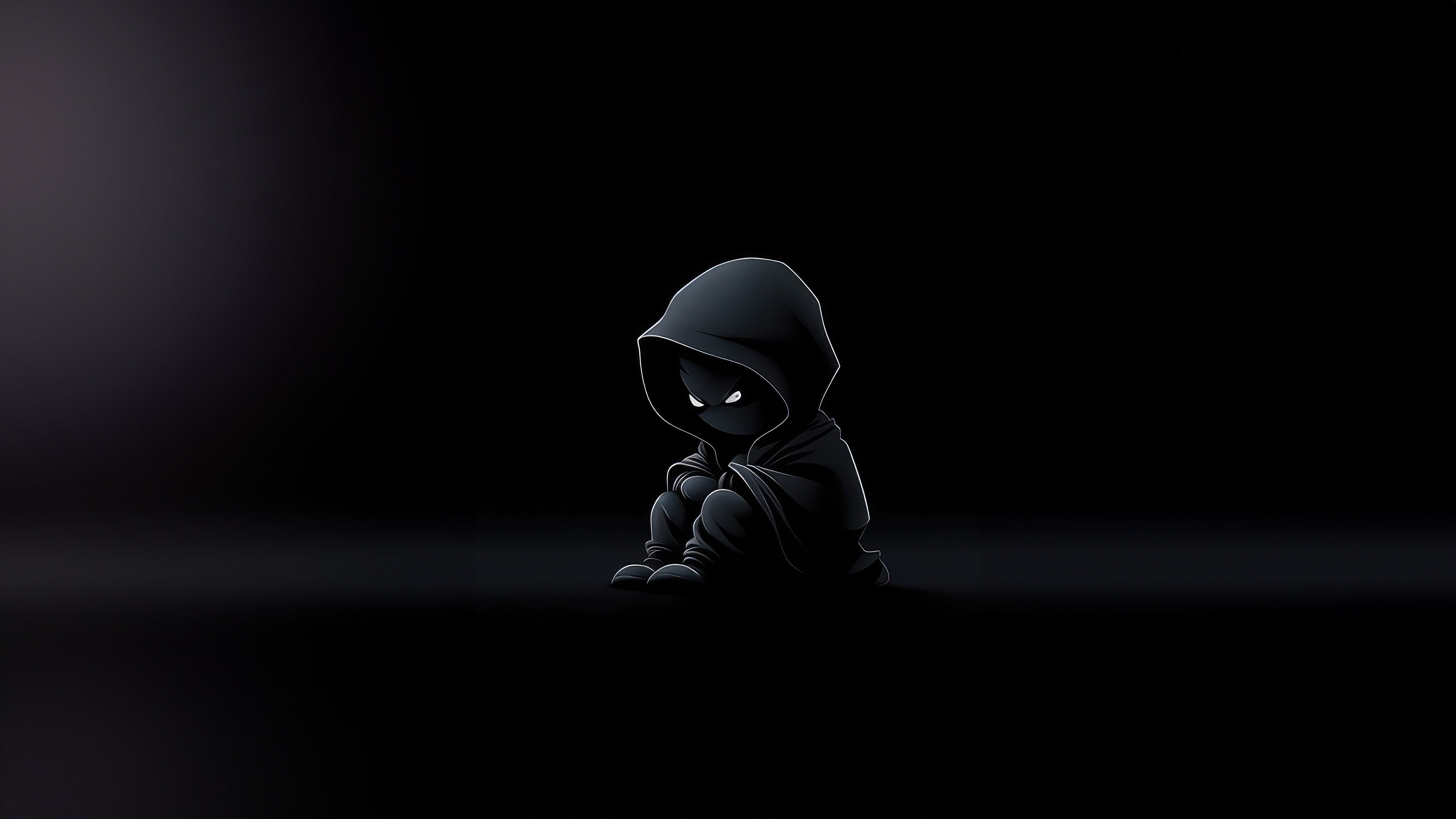 Dark Soul Boy Minimal Hoodie HD Wallpaper