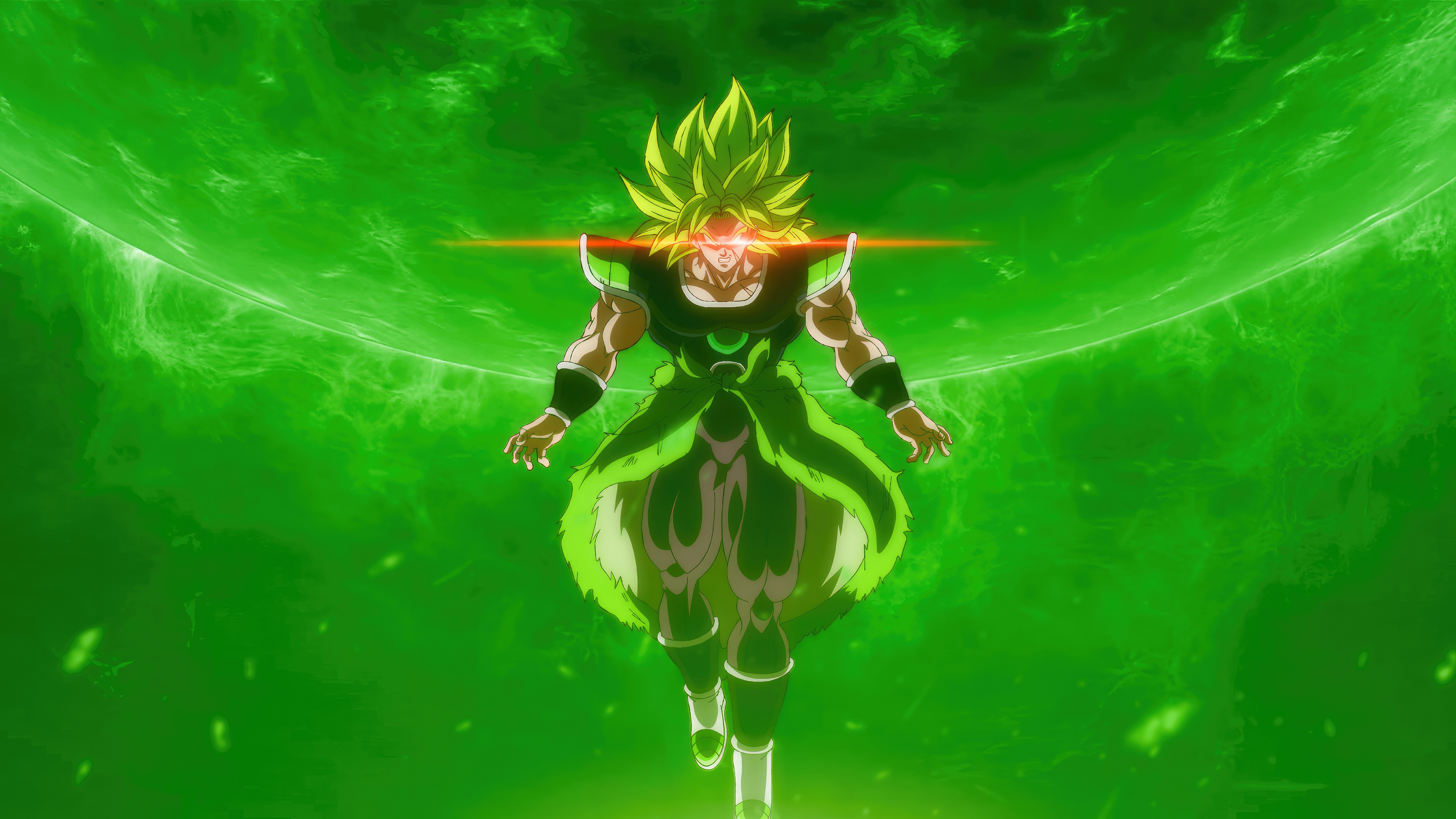 Dragon Ball Super Broly with Red Eyes HD Wallpaper