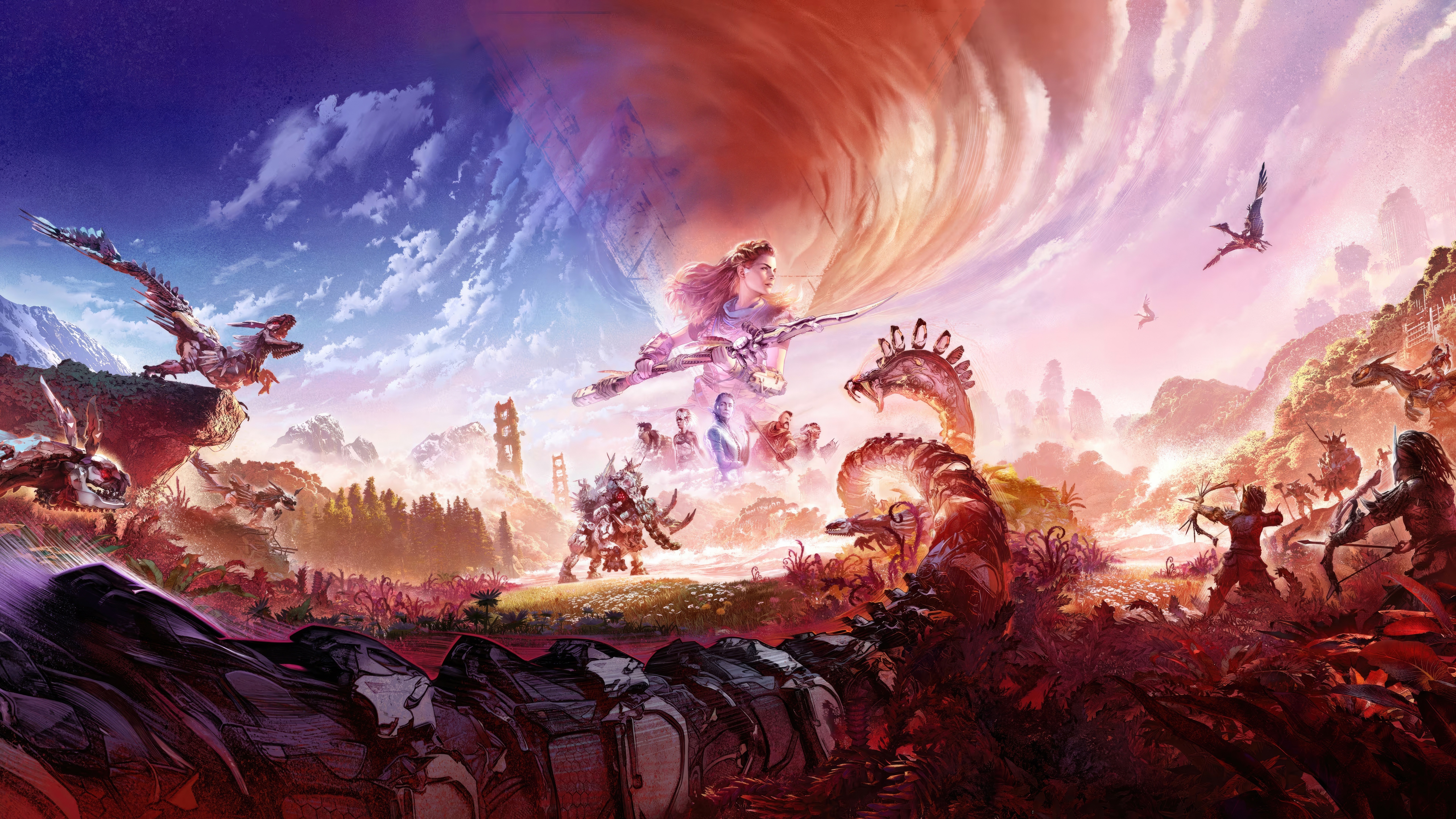 Horizon Forbidden West Complete Edition Artwork HD Wallpaper
