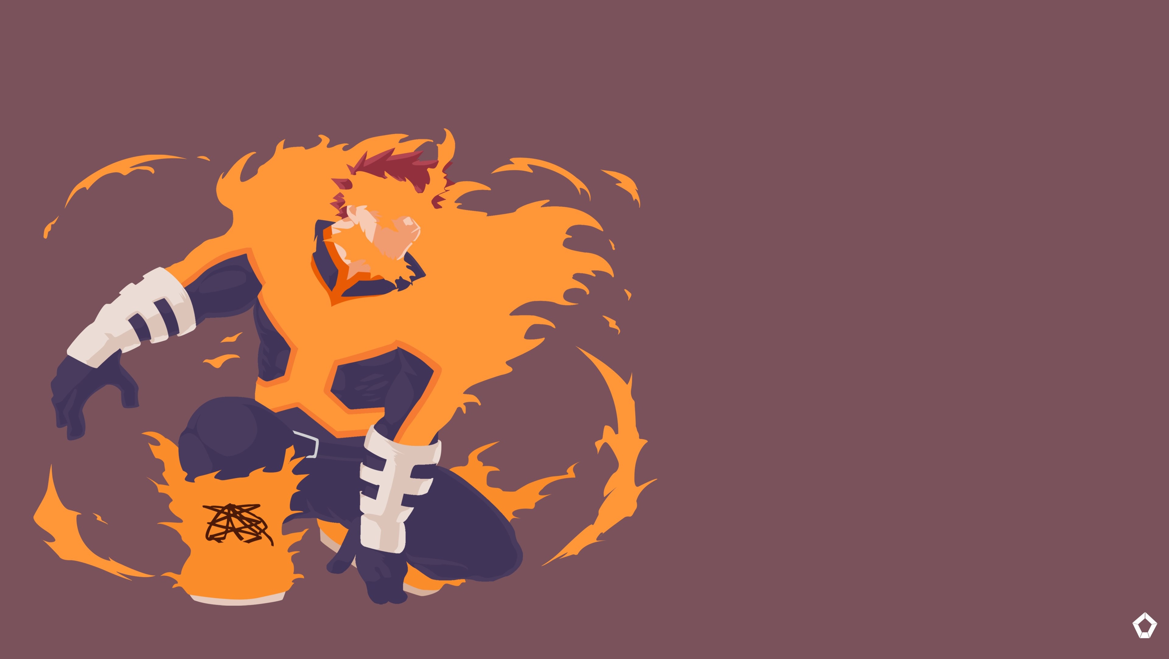 Endeavor from My Hero Academia 4K HD Wallpaper