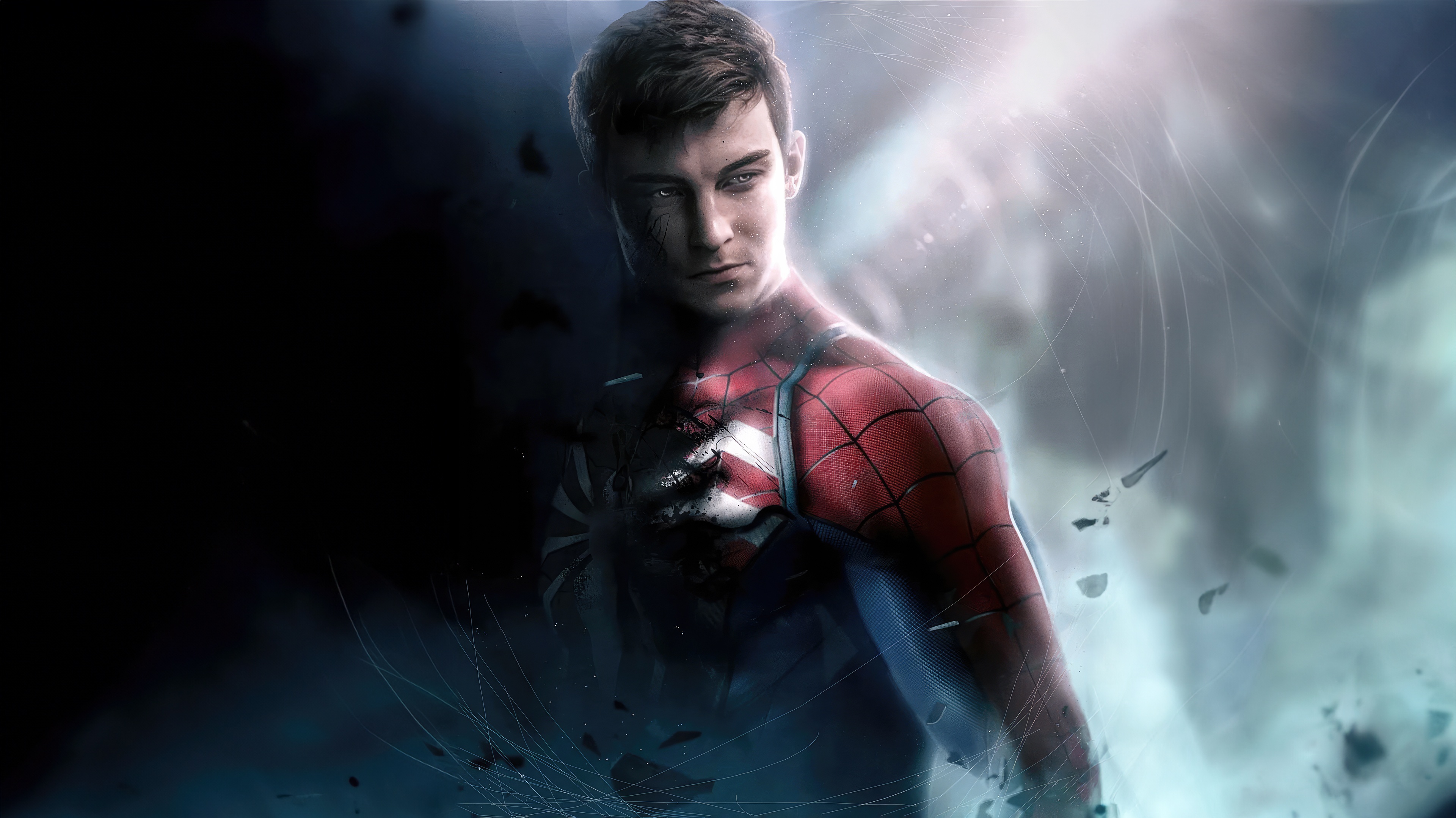 Peter Parker as Spider-Man in Marvel's Spider-Man 2 HD Wallpaper