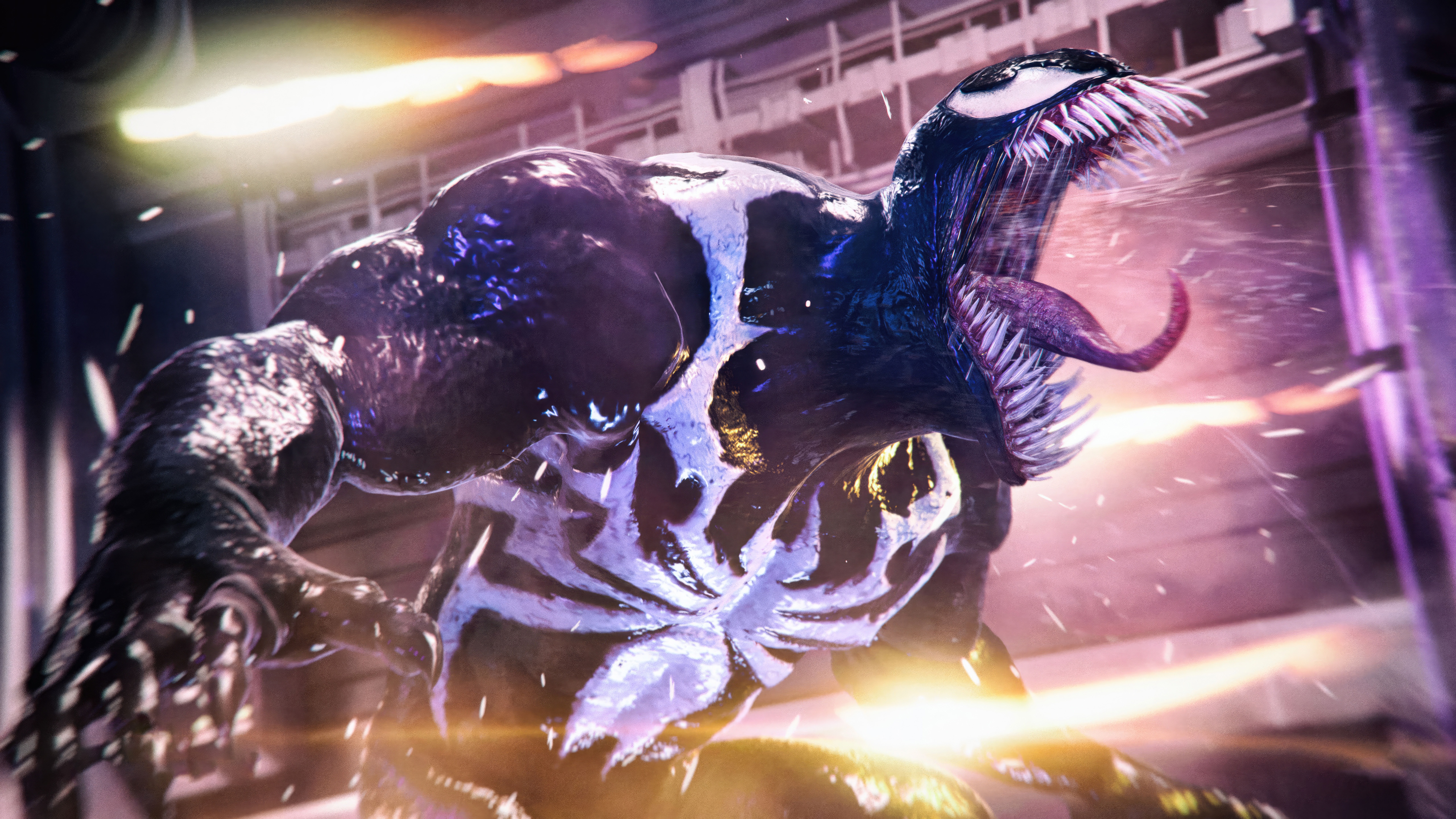Venom in Marvel's Spider-Man 2 Game HD Wallpaper