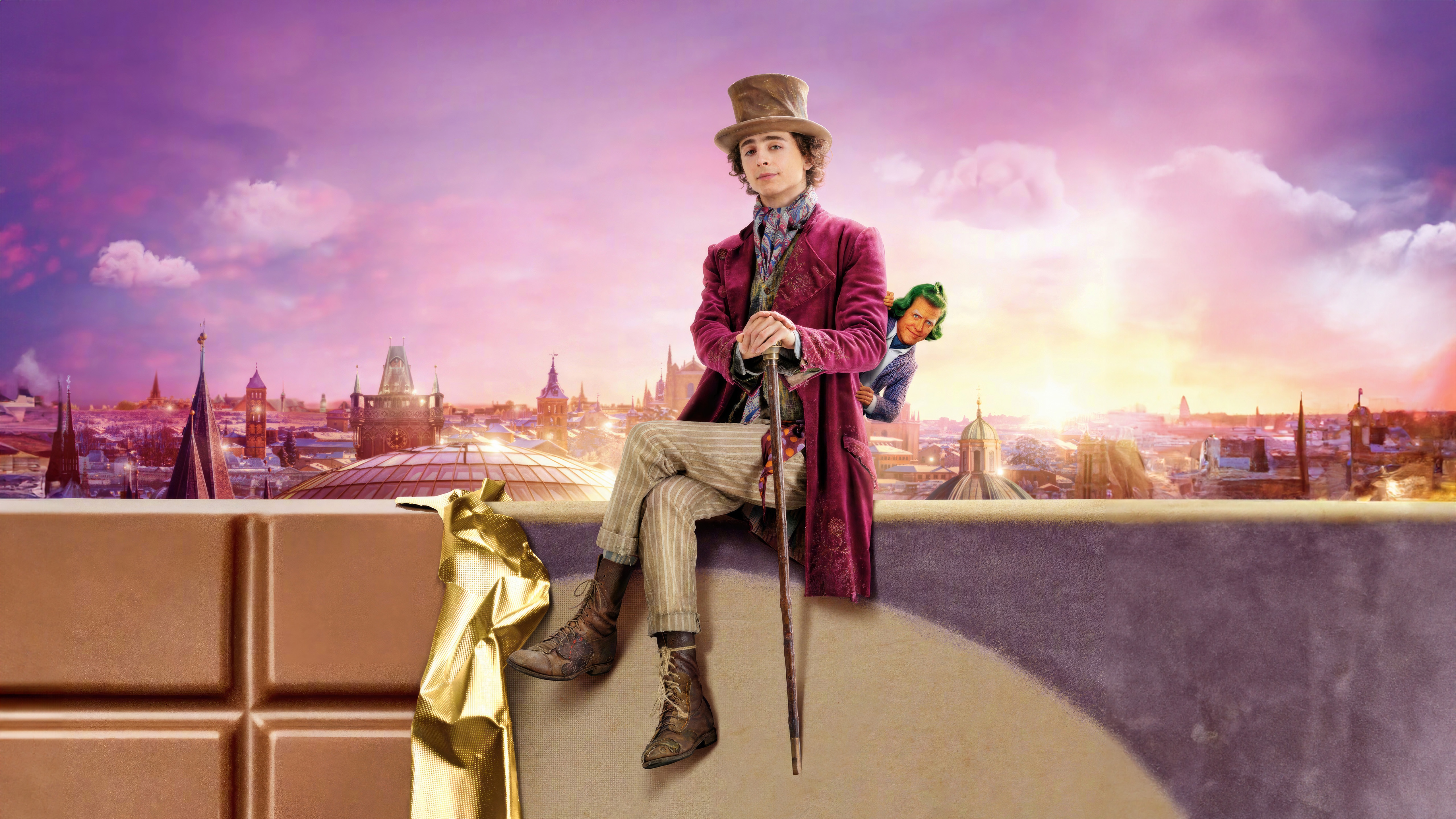 Wonka Movie 2023 HD Wallpaper