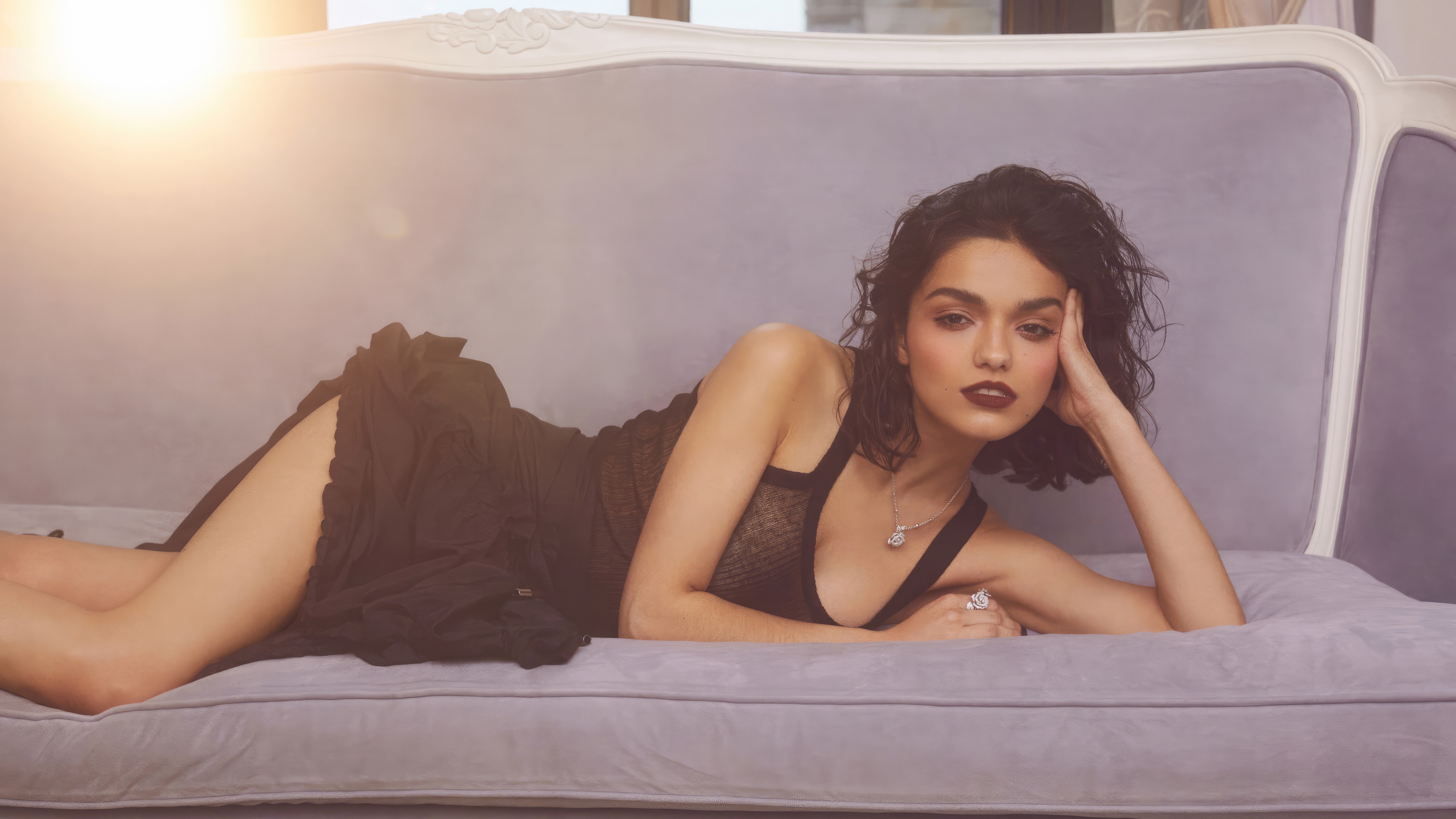 Rachel Zegler for The Glass Magazine Spring HD Wallpaper