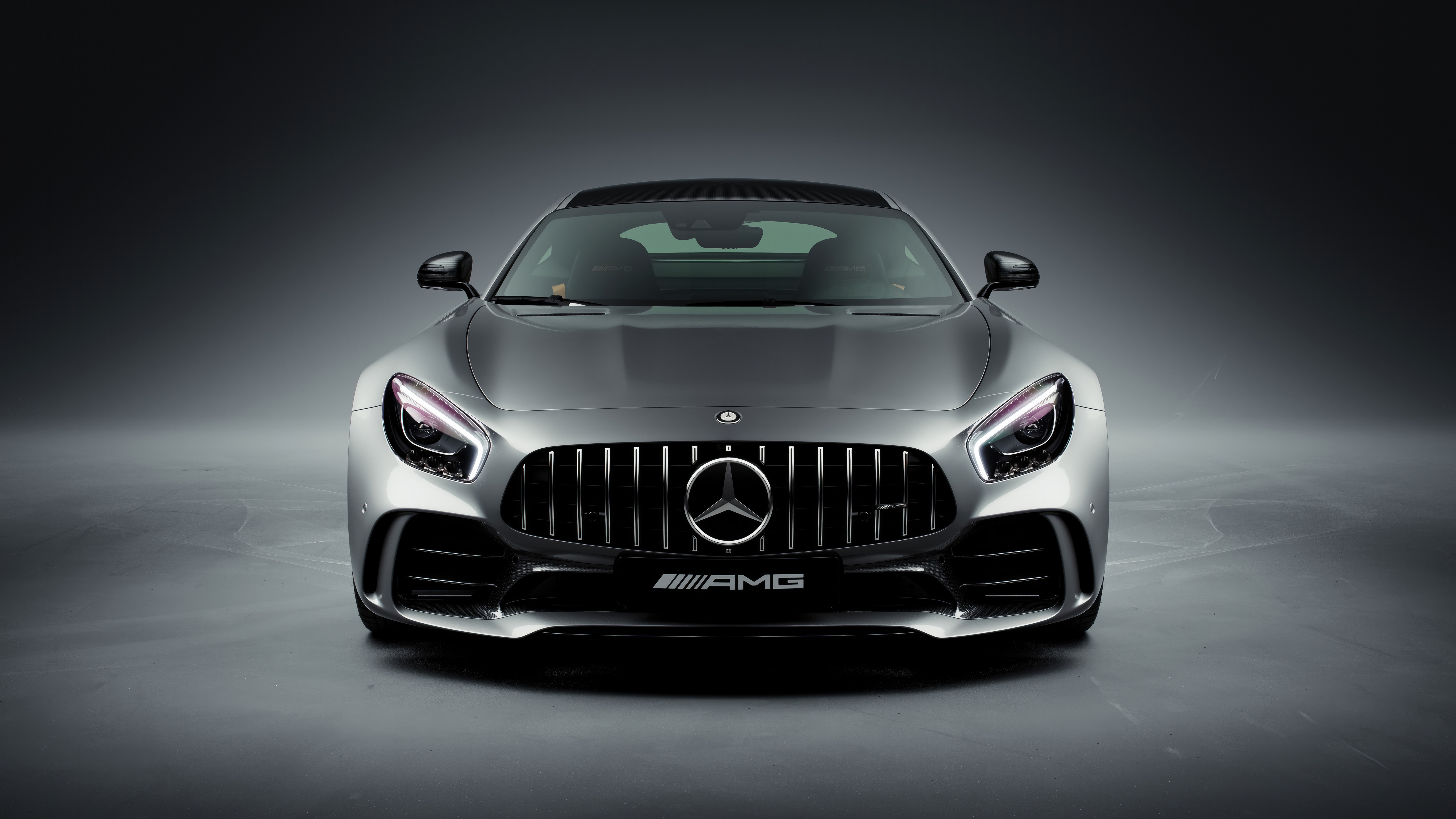 Mercedes-Benz AMG GT Front View HD Wallpaper