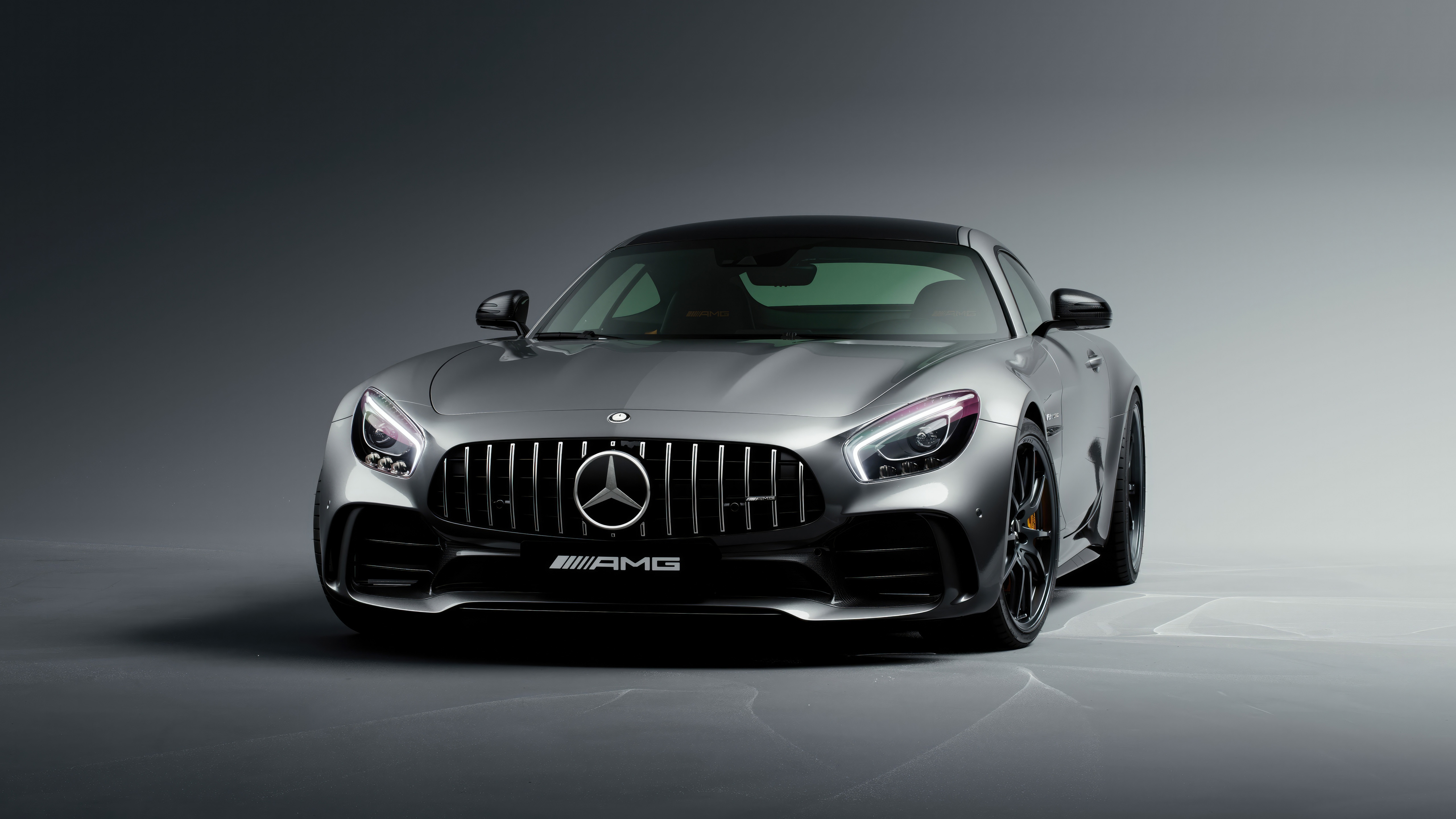 Mercedes-Benz AMG GT Front View HD Wallpaper