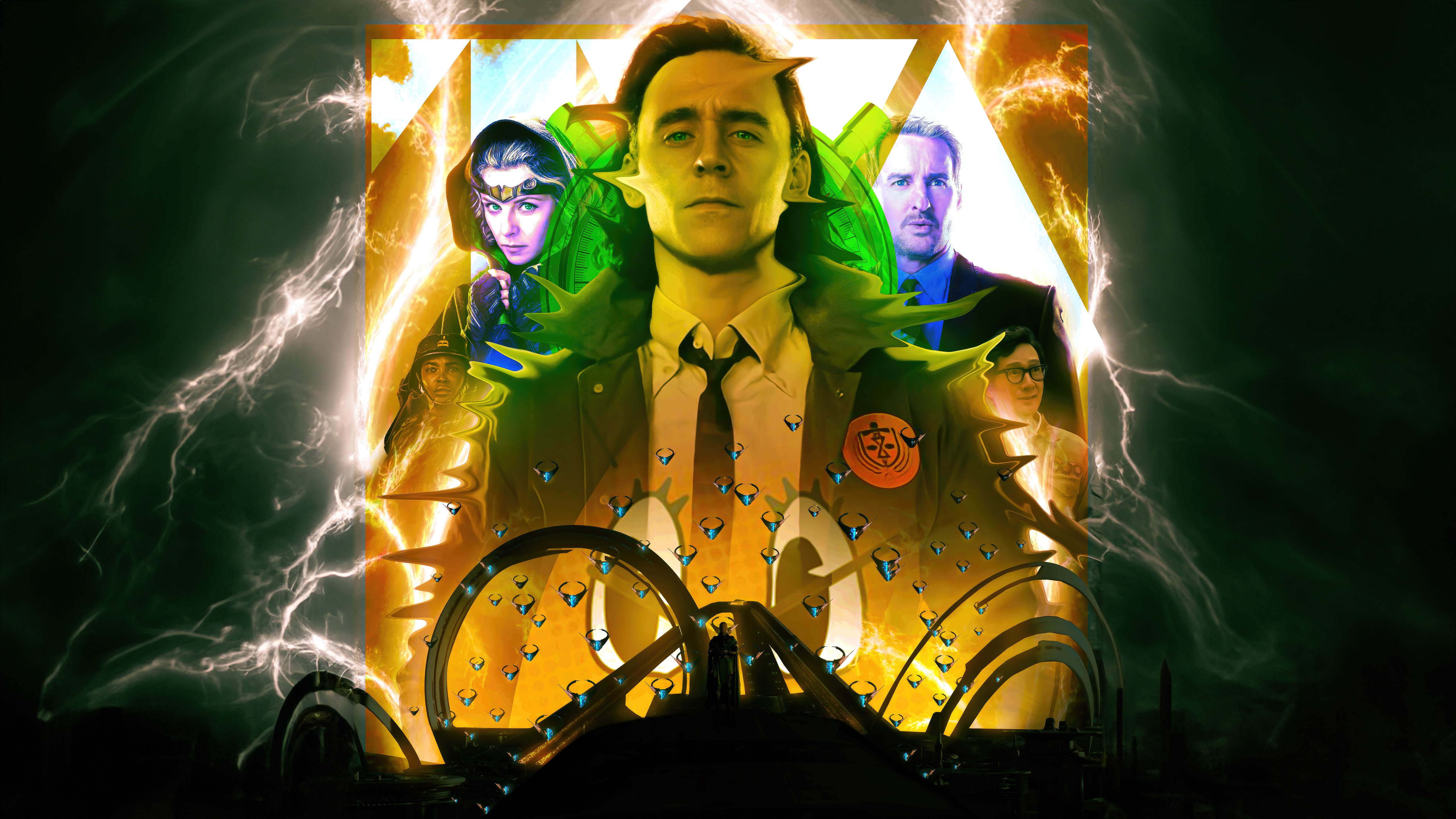 Loki Season 2 Poster with Tom Hiddleston HD Wallpaper