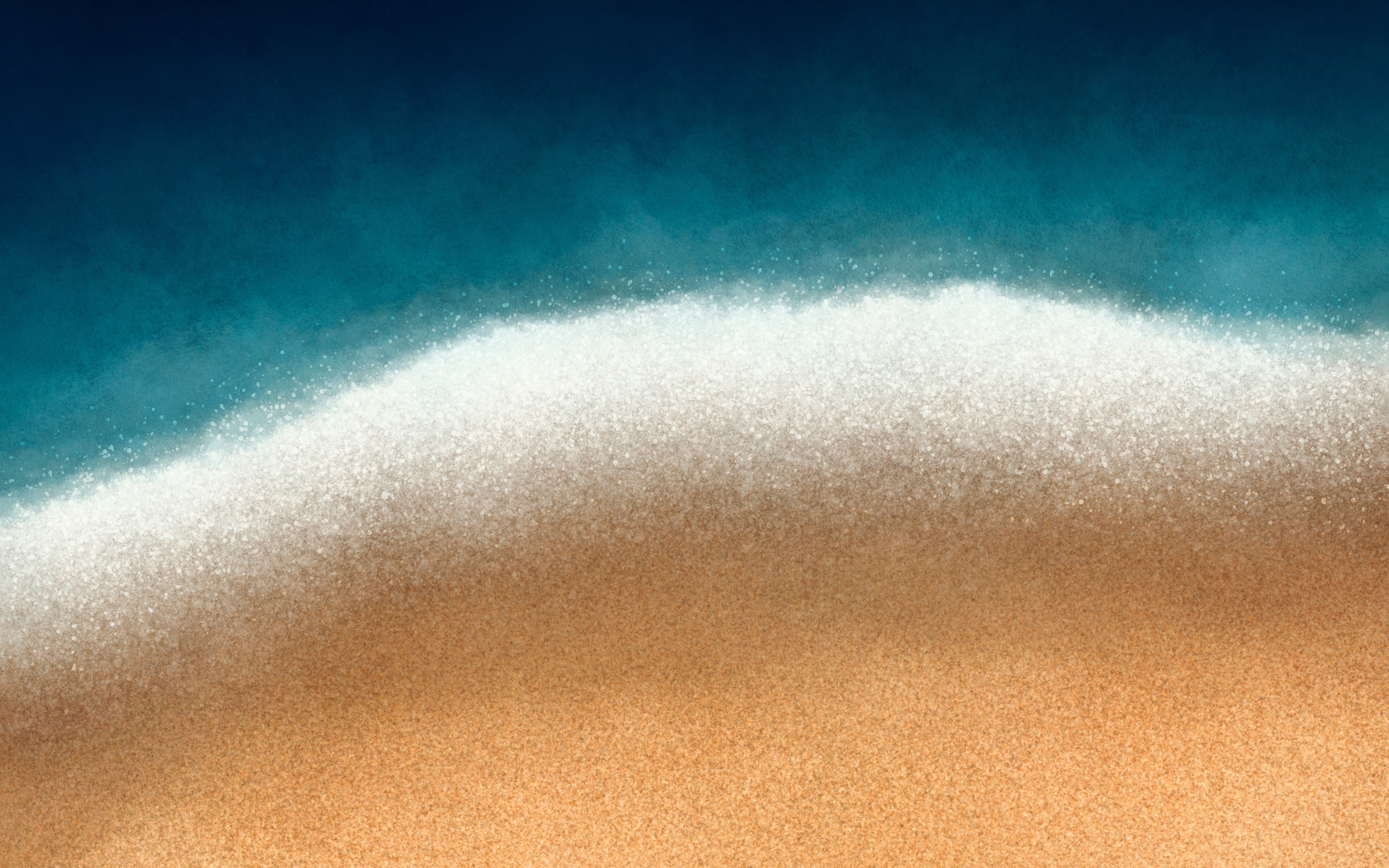 Abstract Sea and Sand Wave HD Wallpaper