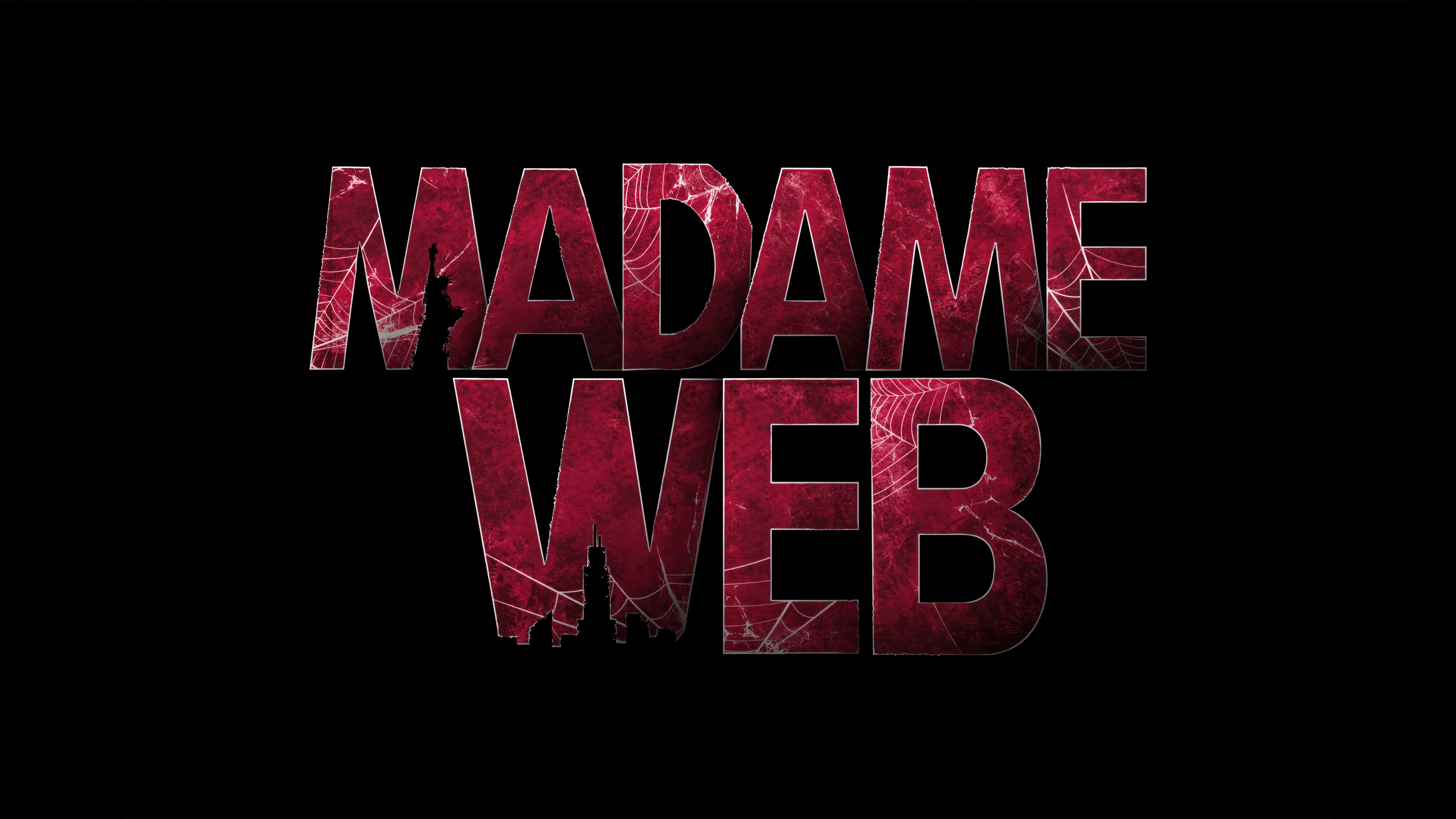 Madame Web Movie Title HD Wallpaper