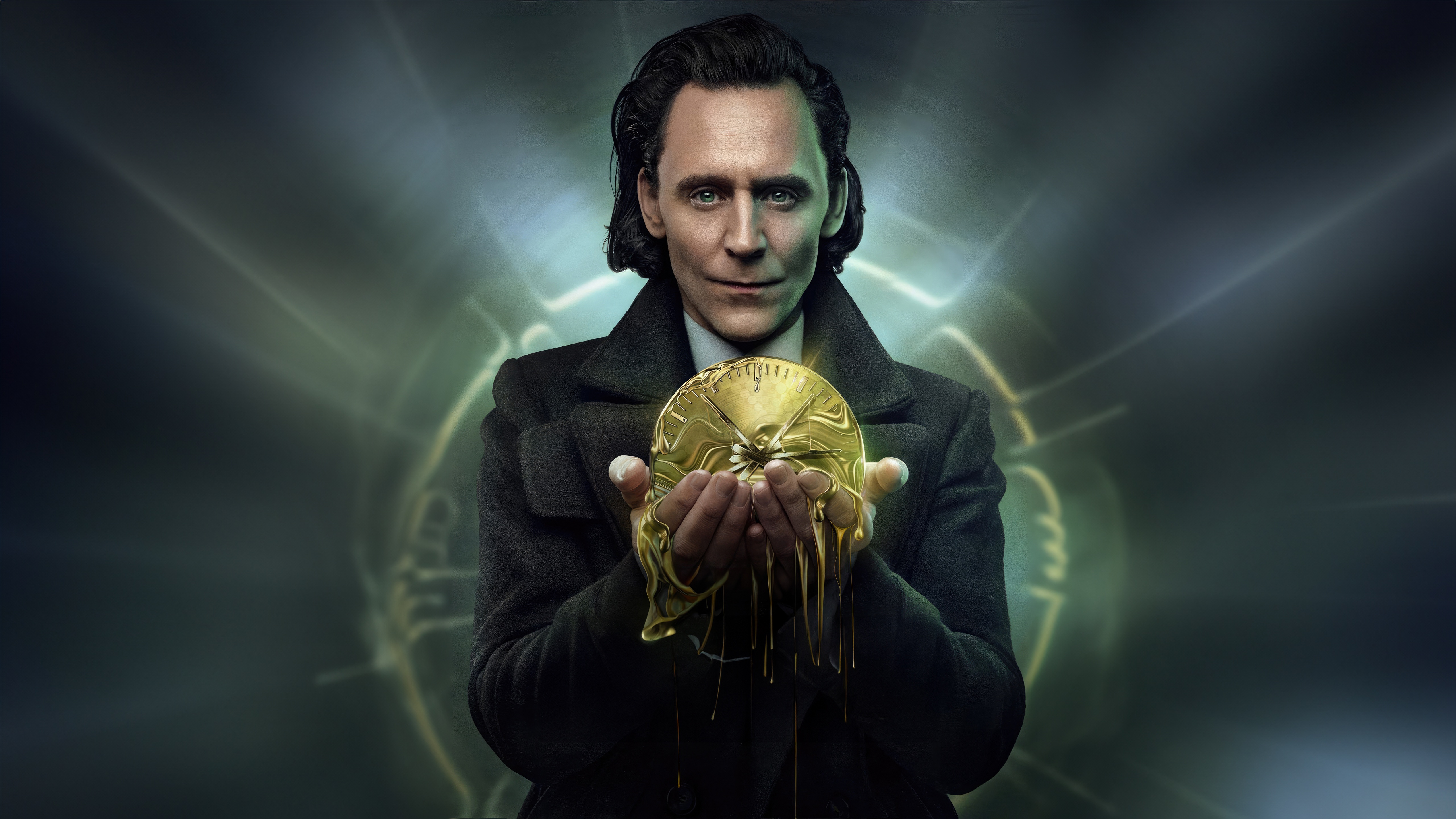 Loki holding the Time Variance Authority's Time-Keepers' Orb HD Wallpaper