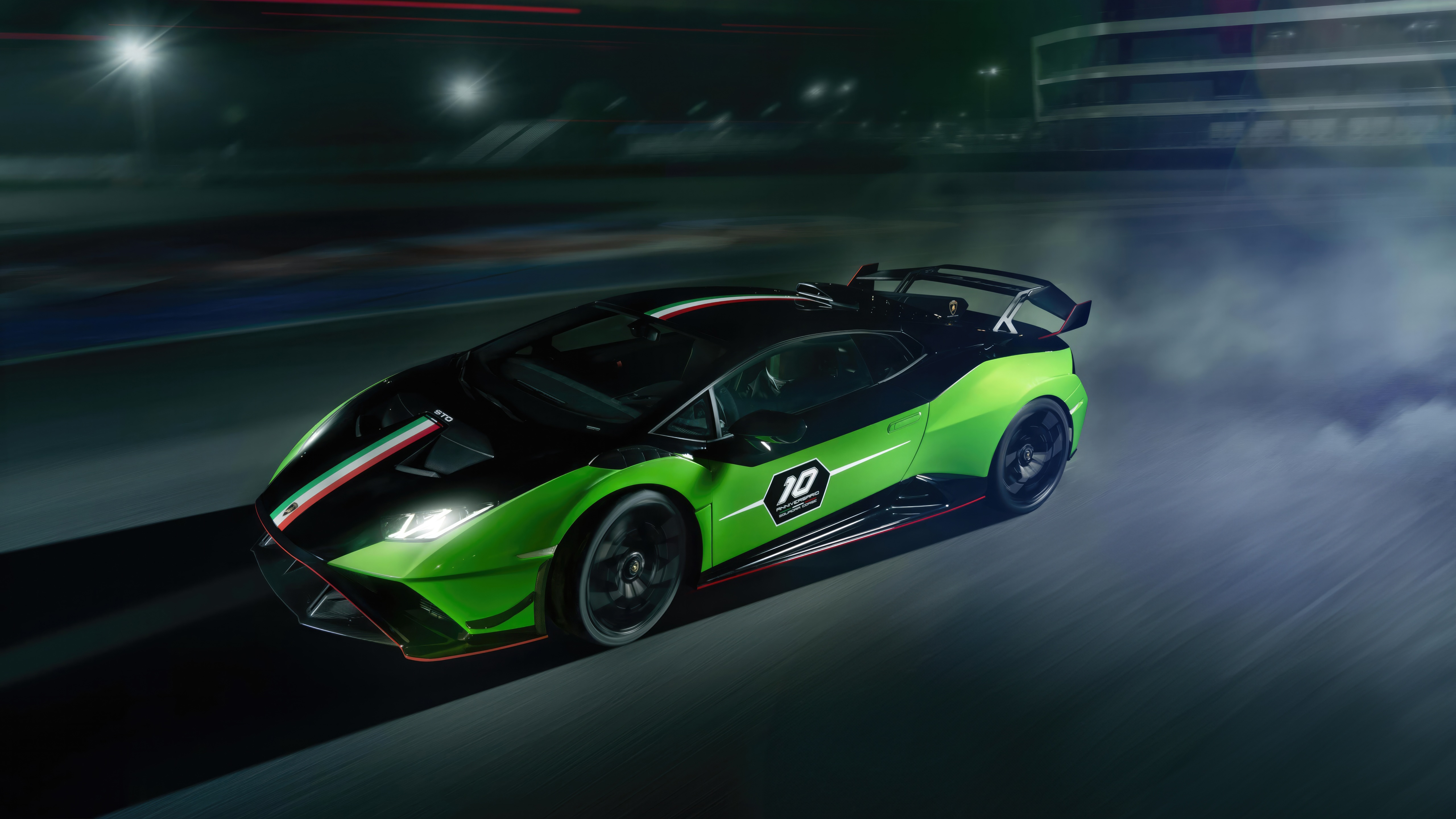 Lamborghini Huracan STO SC 10 Anniversario HD Wallpaper