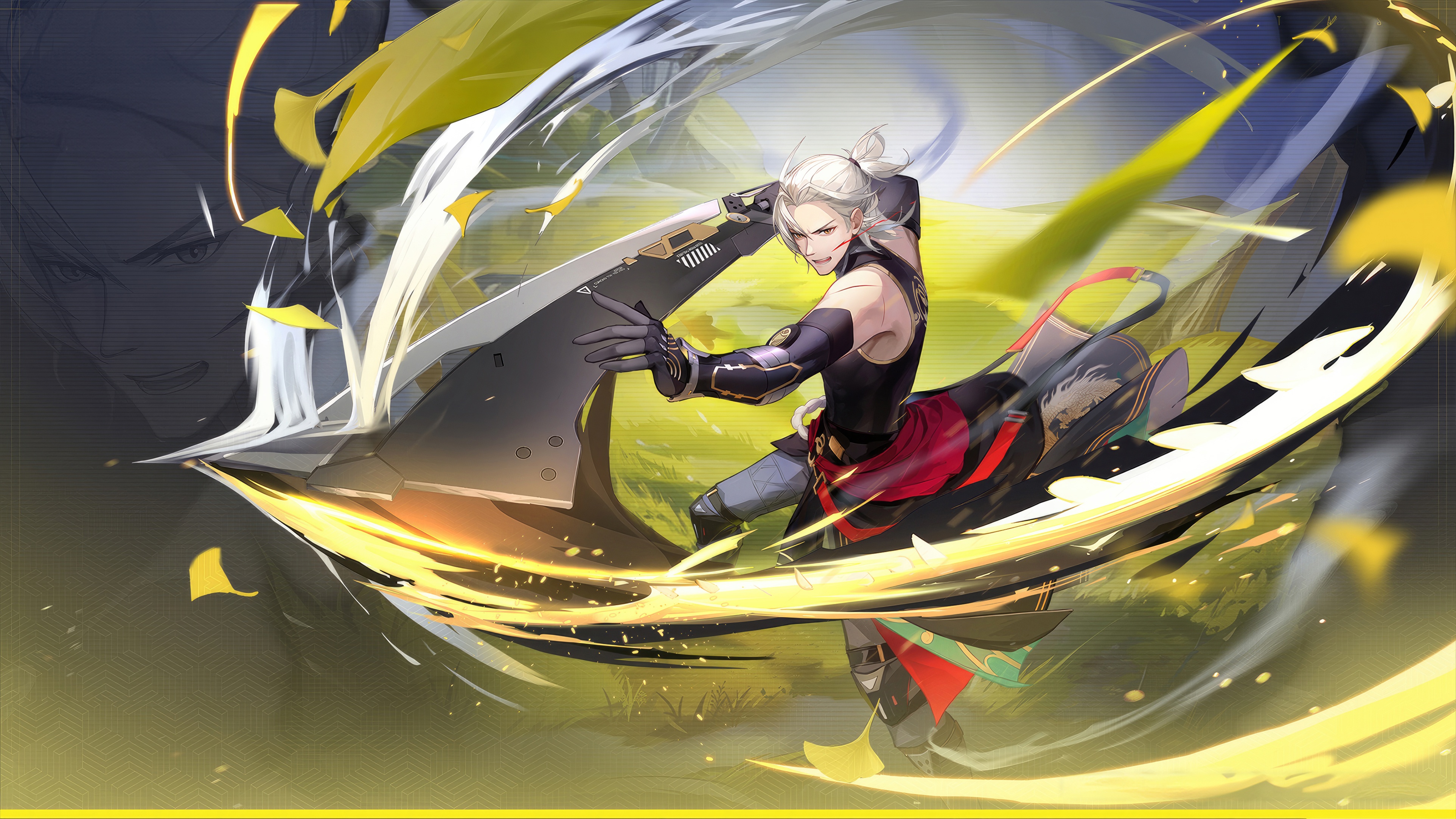 Tower of Fantasy character with a large sword HD Wallpaper