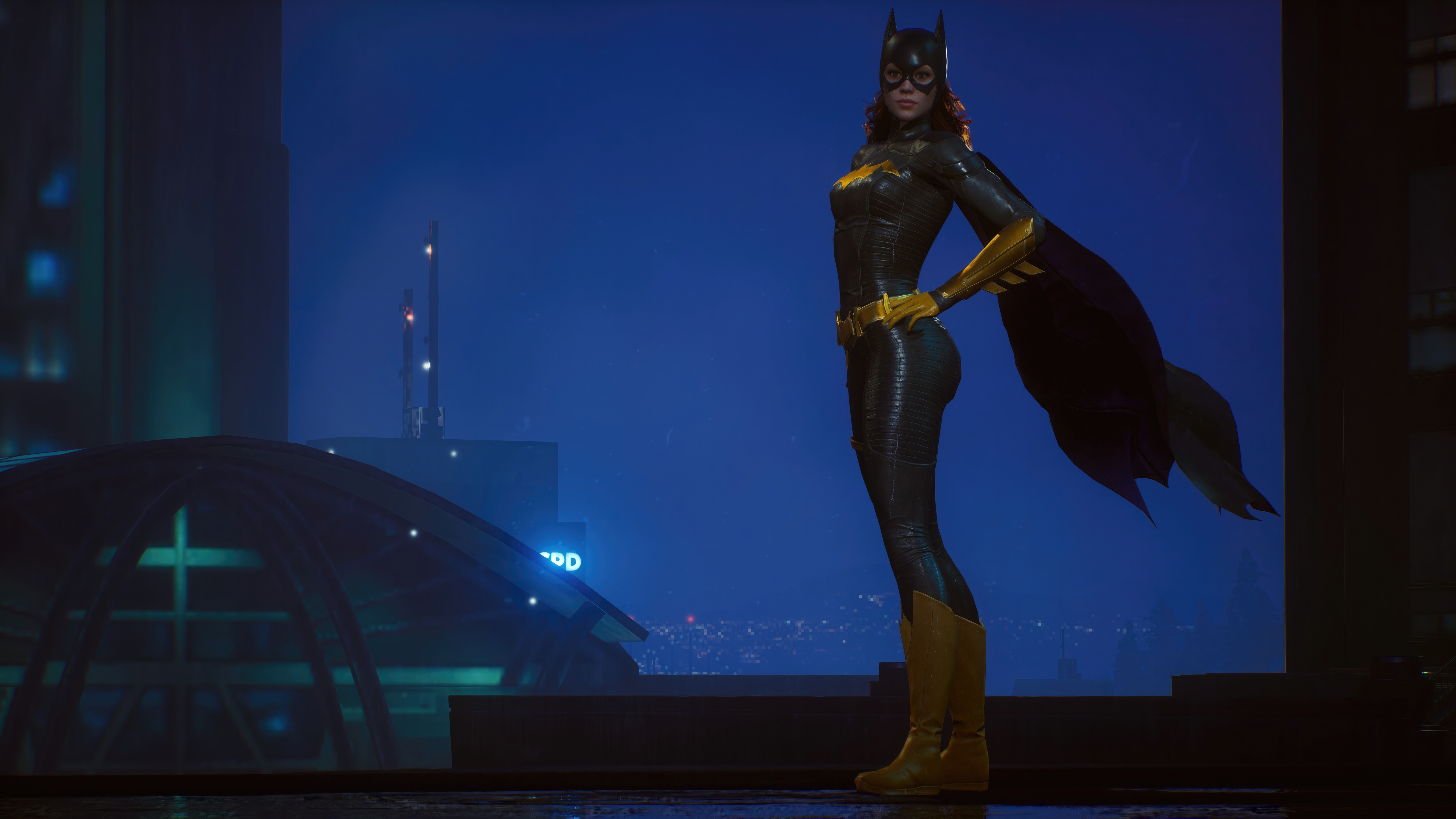 Batgirl in Gotham Knights Game HD Wallpaper