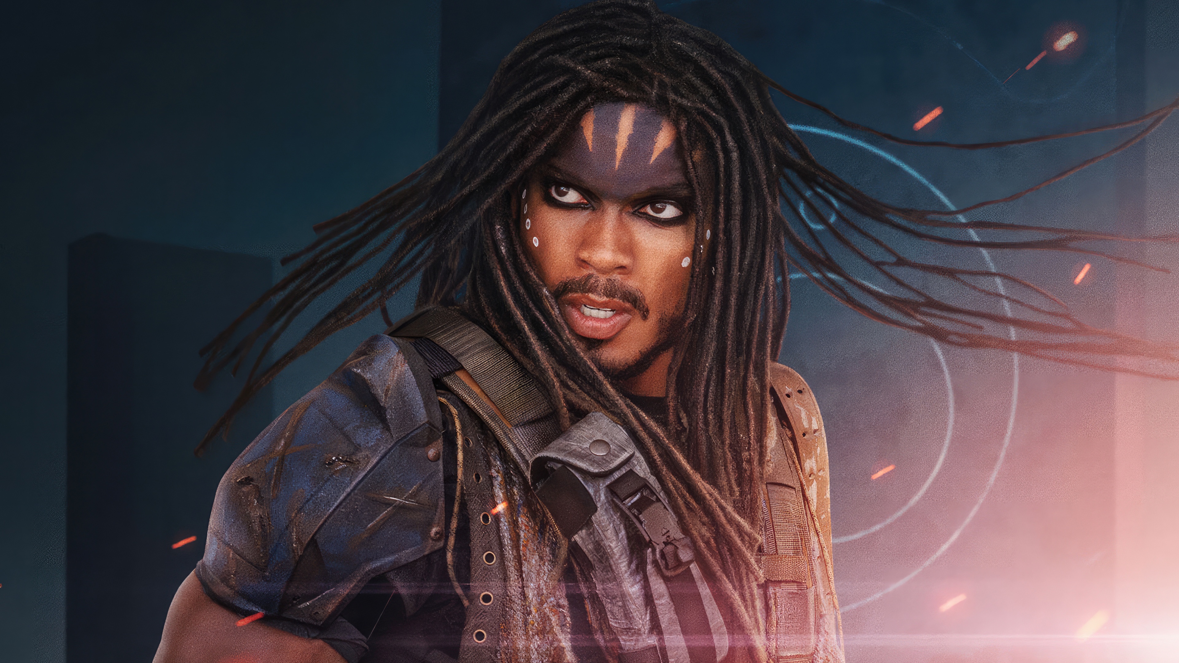Ray Fisher as Darrian Bloodaxe in Rebel Moon HD Wallpaper