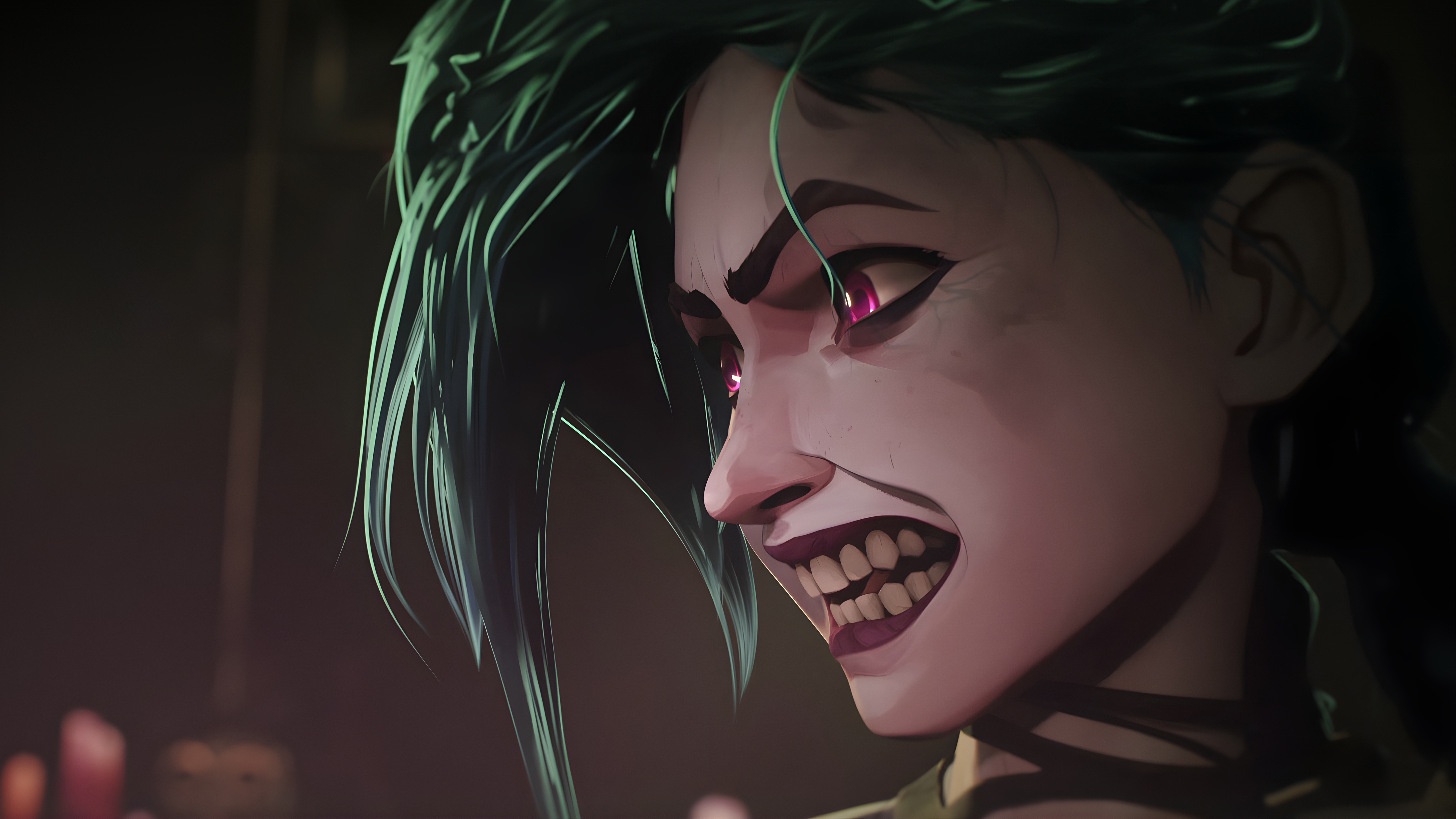 Jinx from League of Legends HD Wallpaper