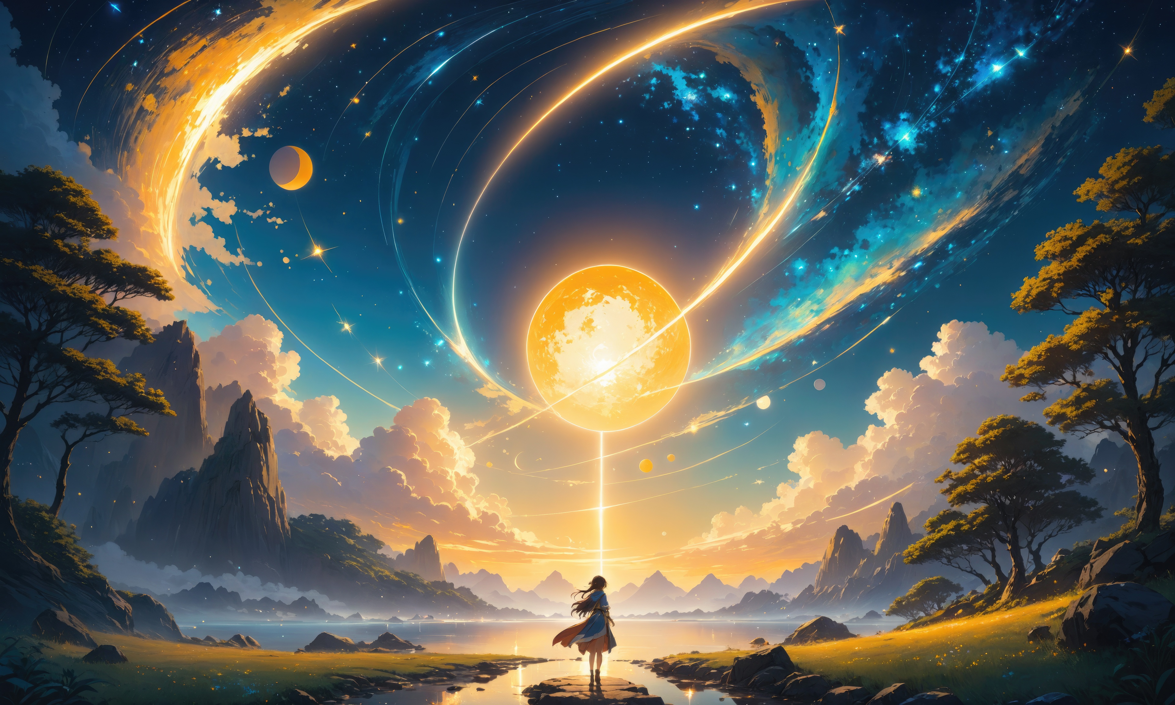 The Girl With Unbound Power HD Wallpaper