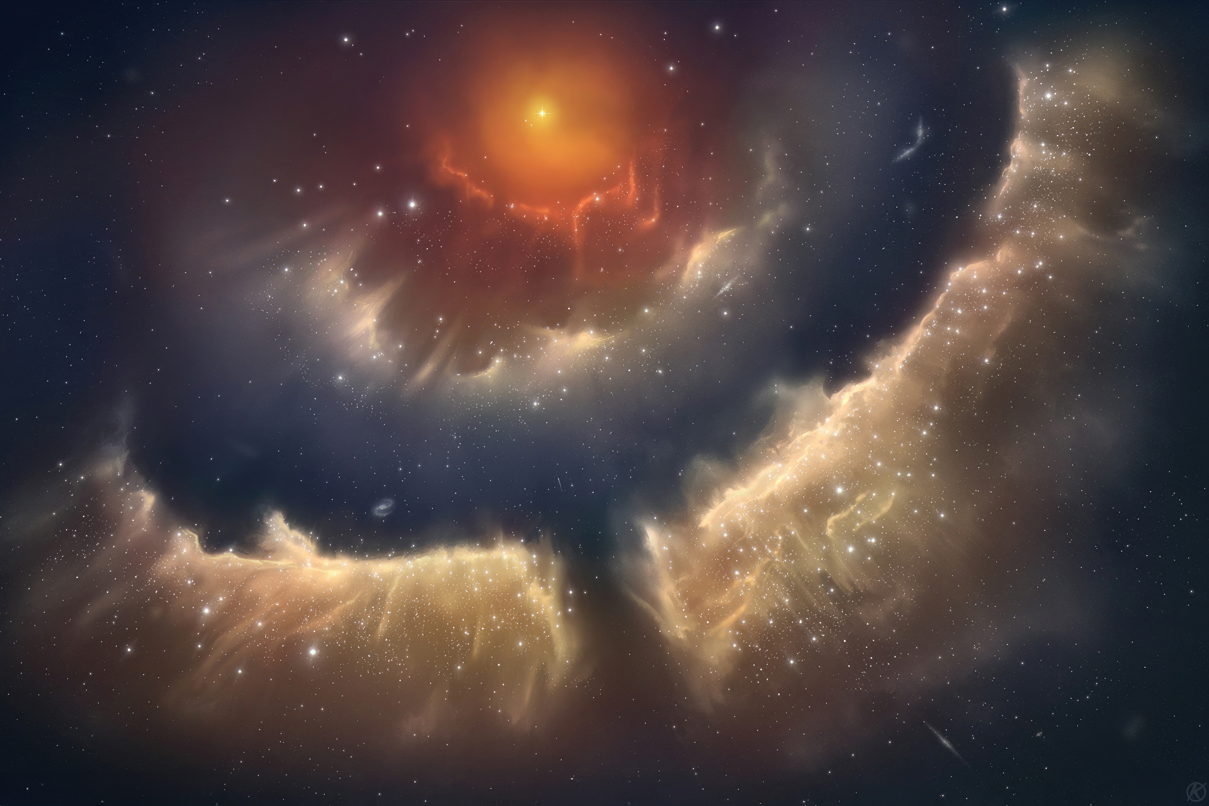 Bird Nebula Galaxy HD Wallpaper