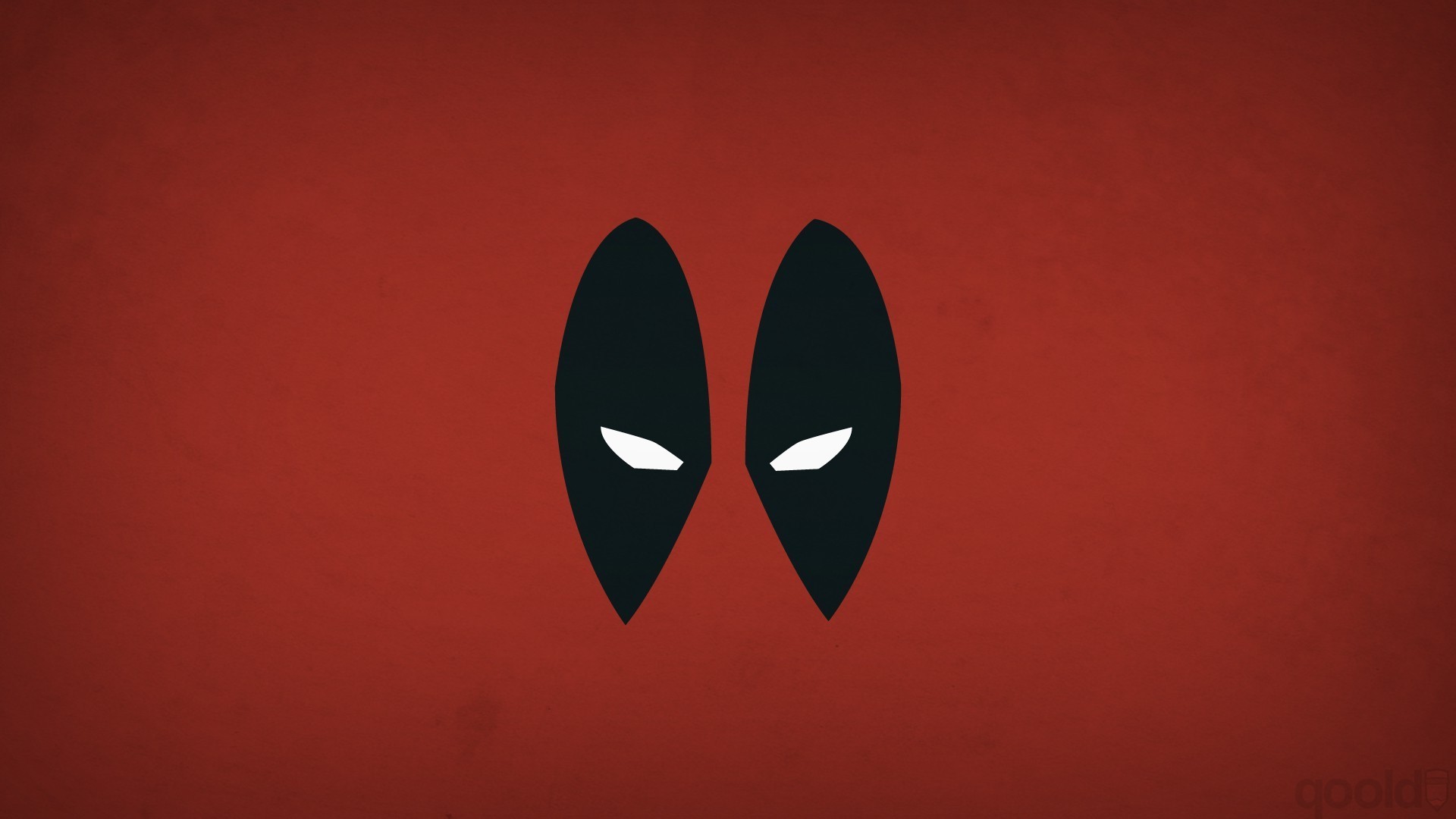 Deadpool minimalist mask HD Wallpaper