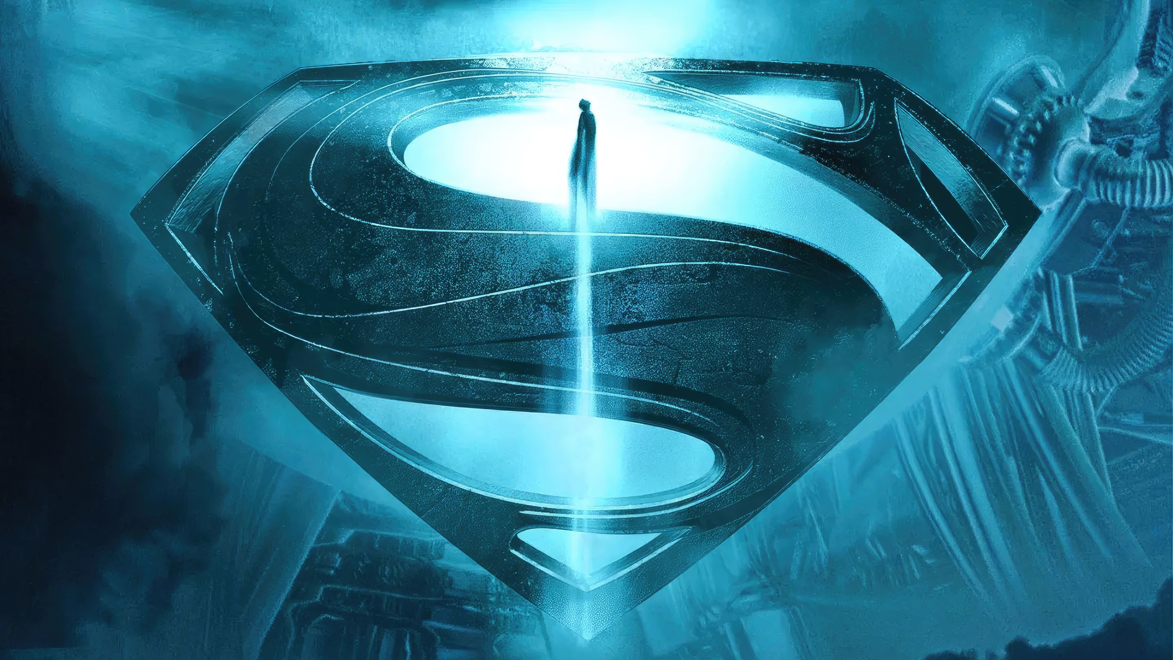 Superman Man Of Steel Art HD Wallpaper