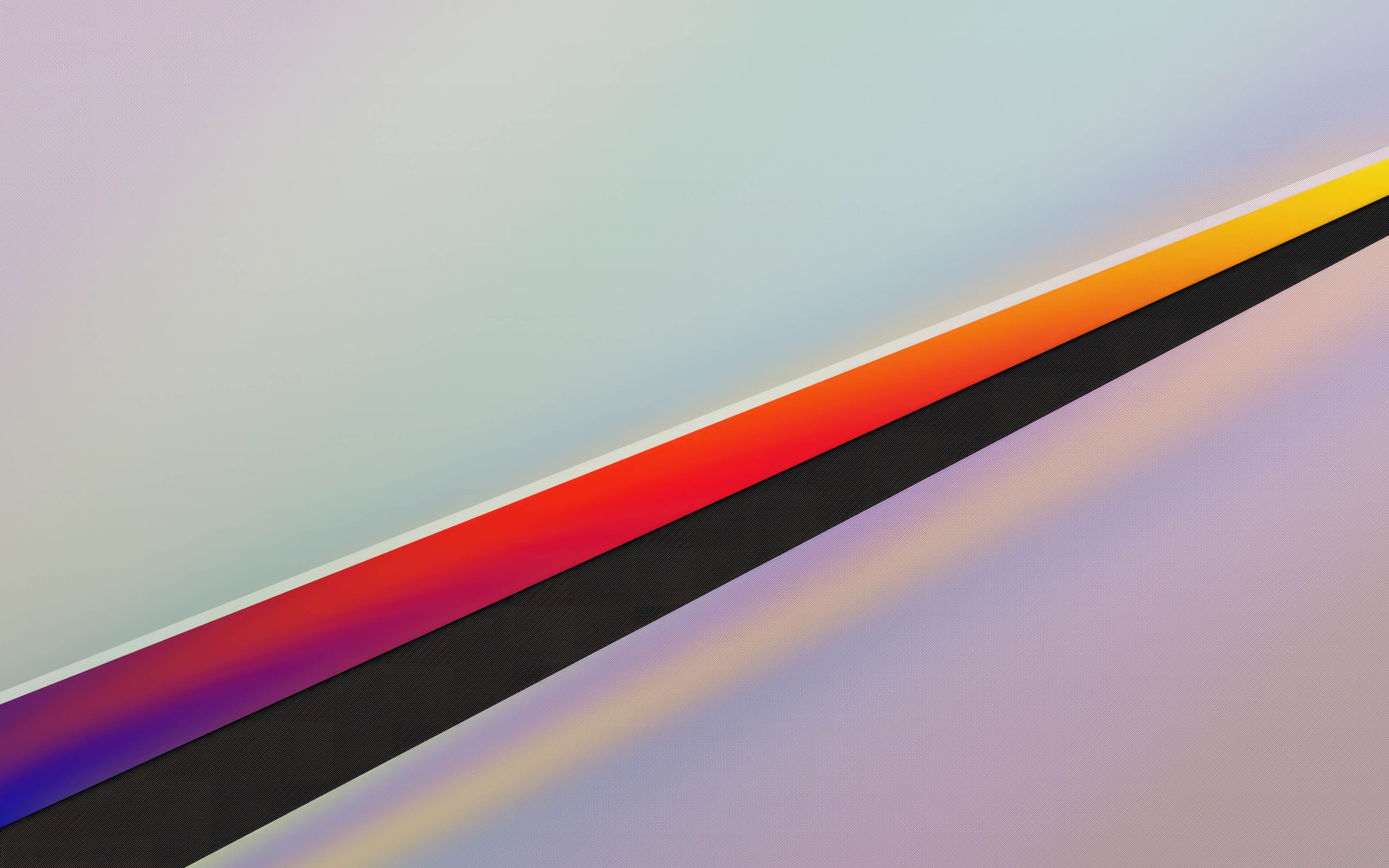 Abstract stripes with gradient colors HD Wallpaper