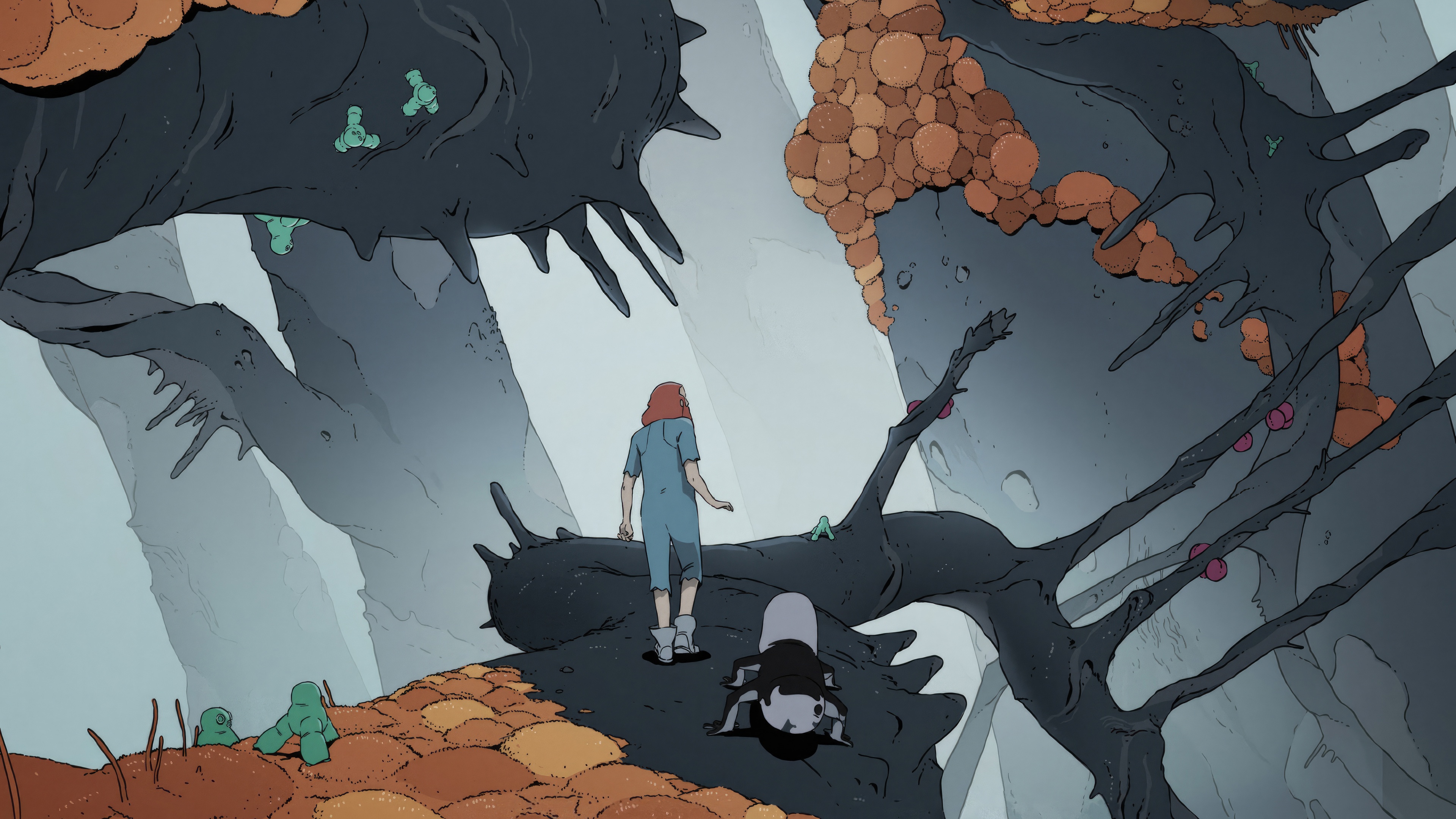 Scavengers Reign Animated Tv Series HD Wallpaper