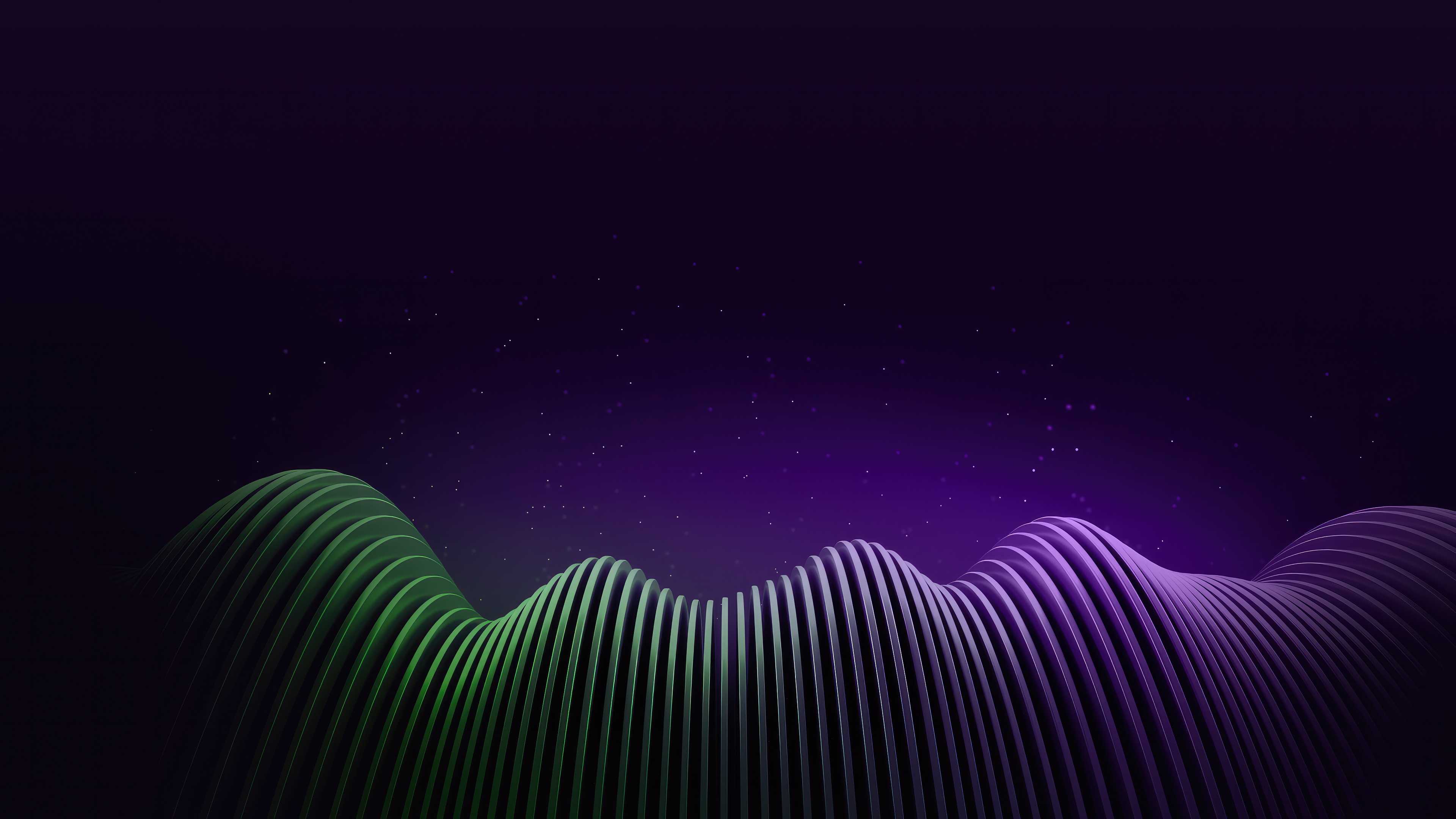 Opera GX Dark Waveform HD Wallpaper