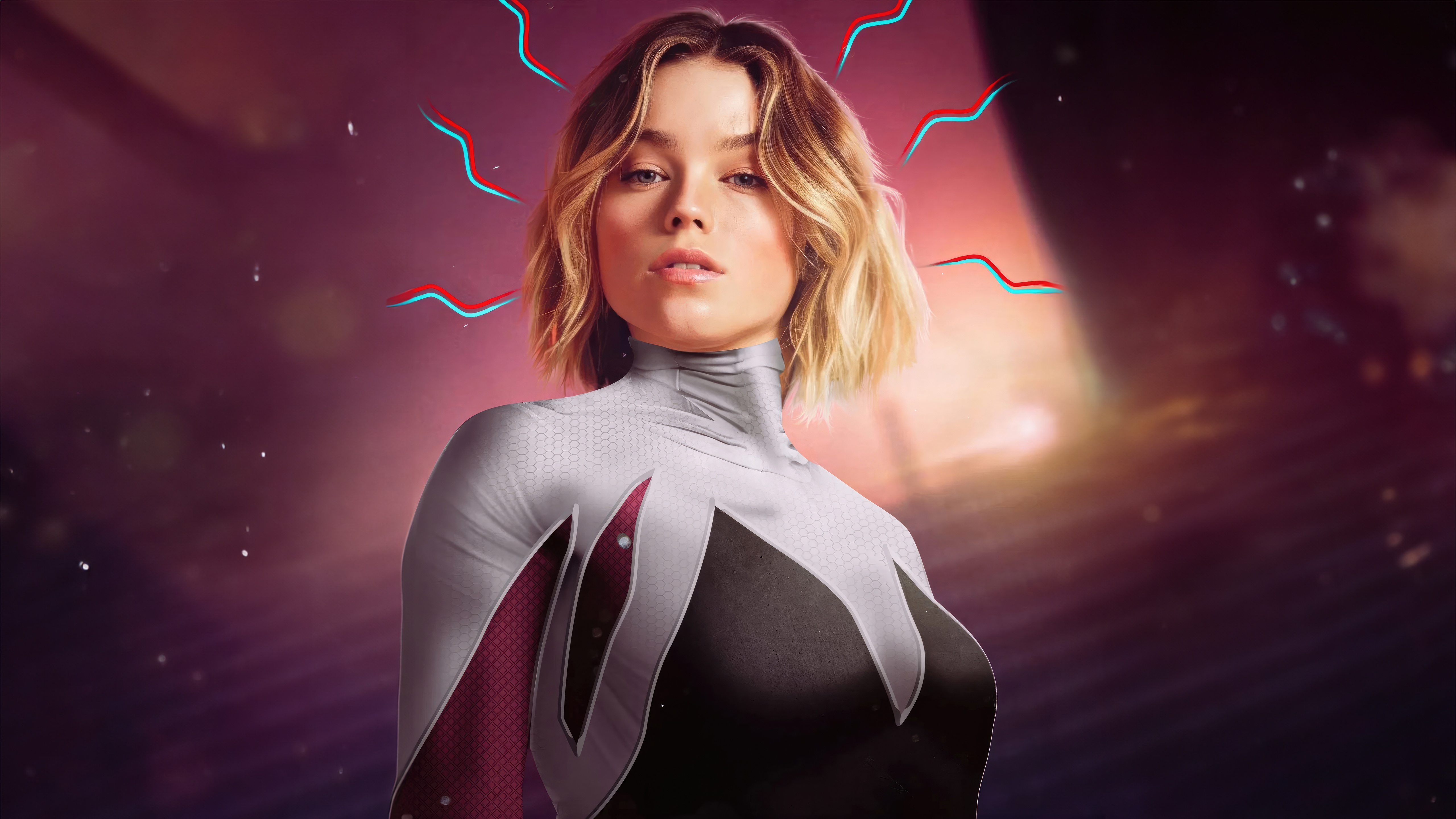 Milly Alcock as Gwen Stacy HD Wallpaper