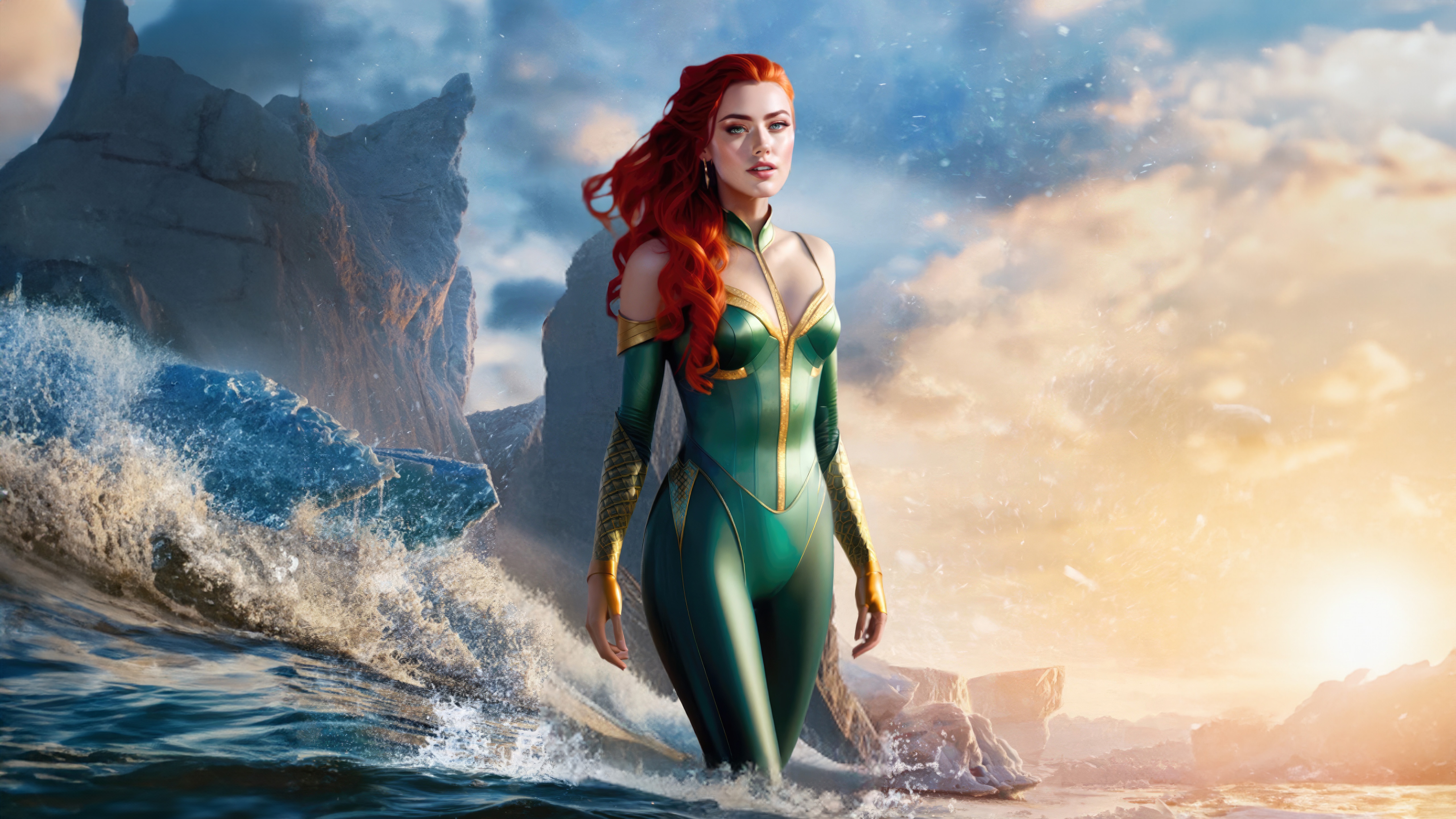 Mera In Aquaman And The Lost Kingdom HD Wallpaper