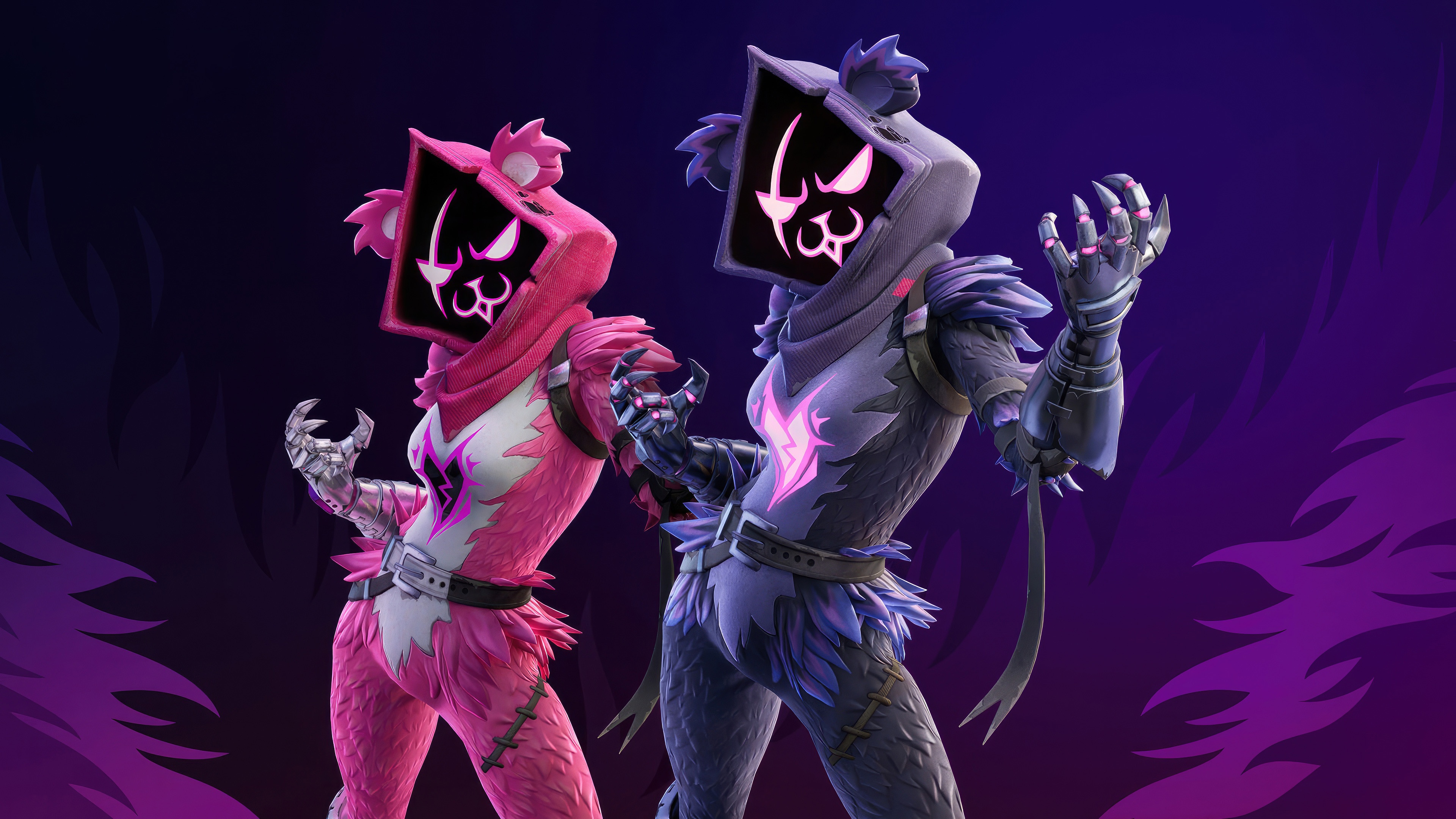 Fortnite Cuddle Team Leader and Raven Team Leader HD Wallpaper