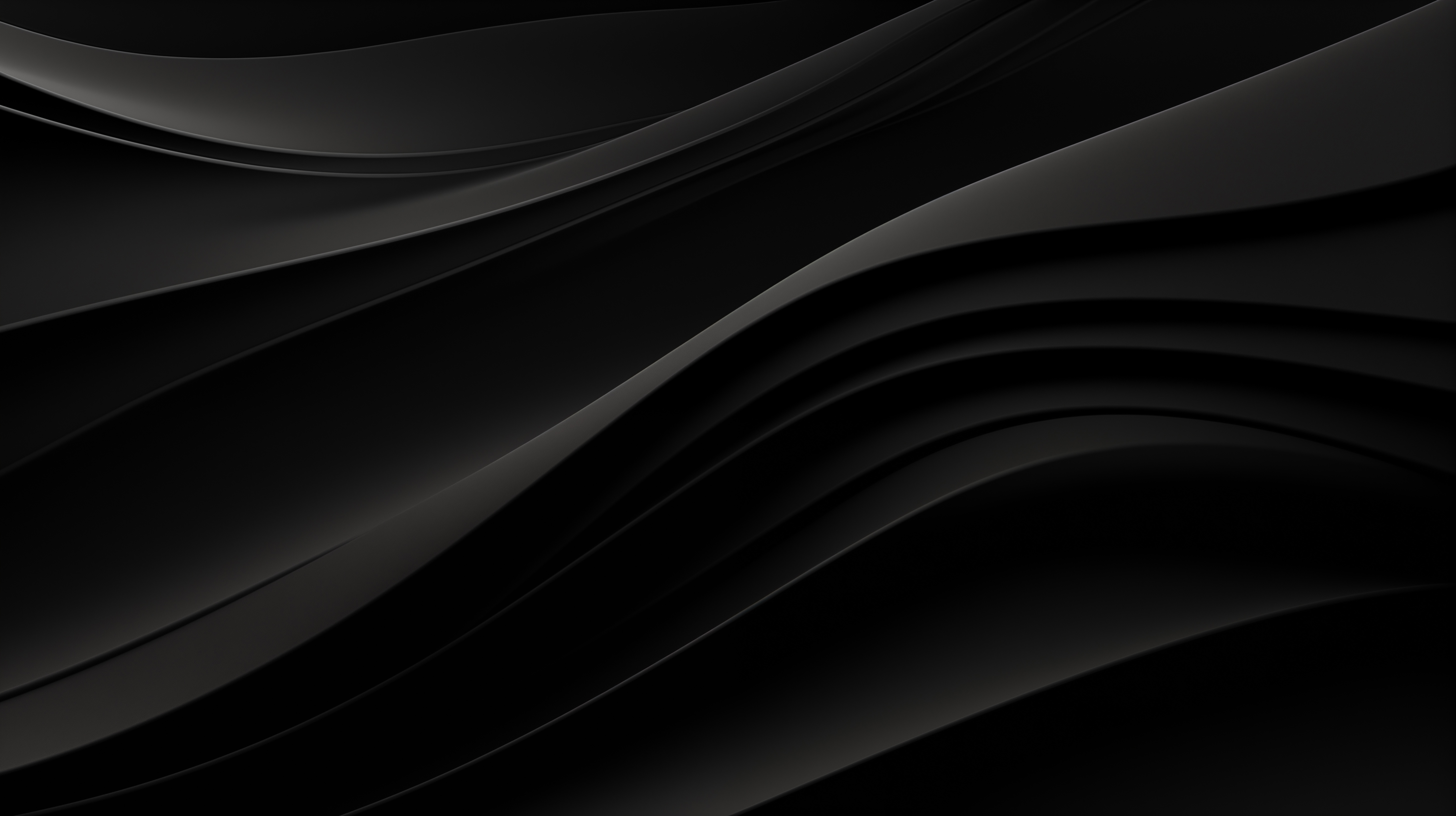 Dark Abstract Waves HD Wallpaper