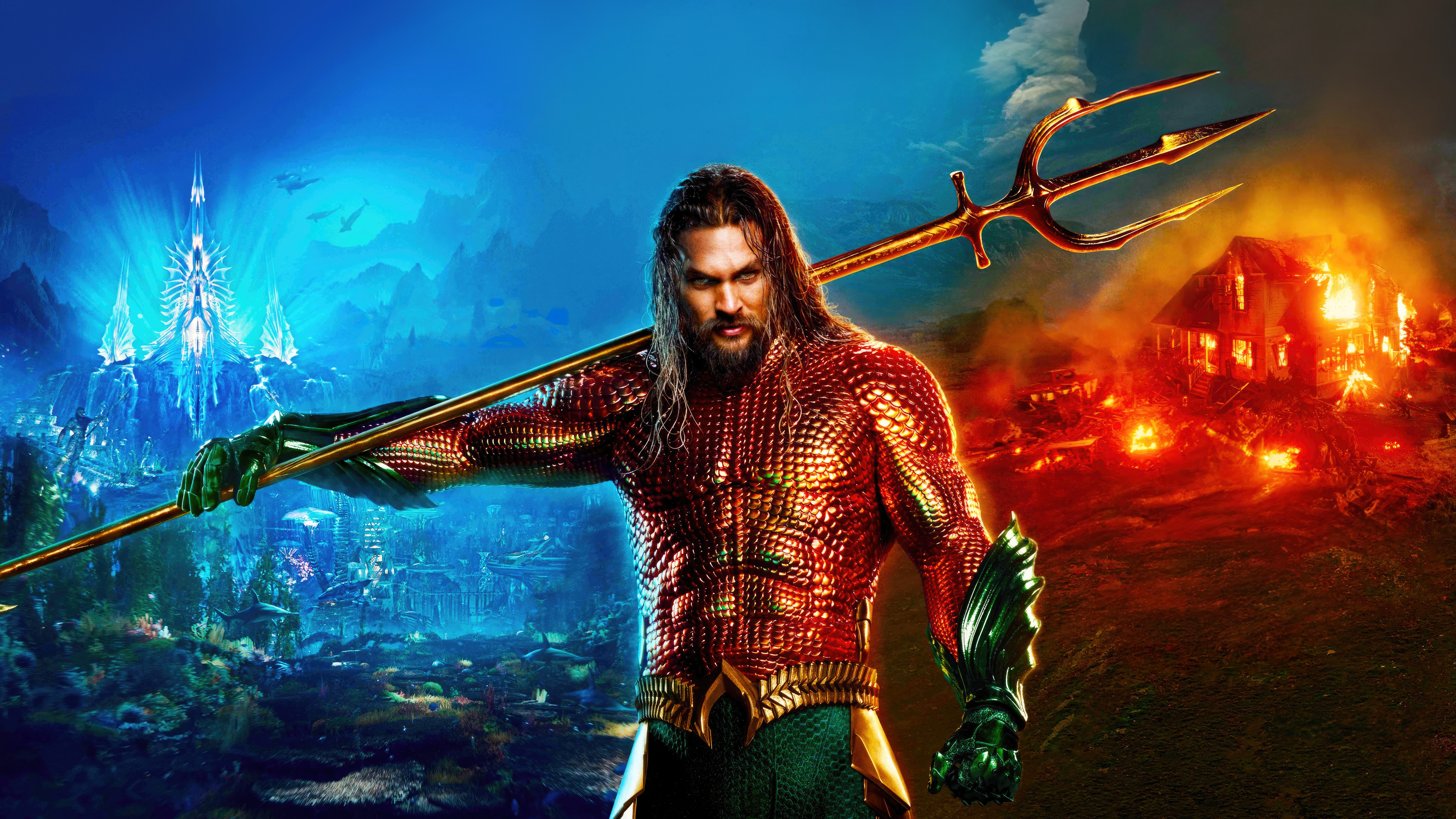 Aquaman And The Lost Kingdom International Poster HD Wallpaper