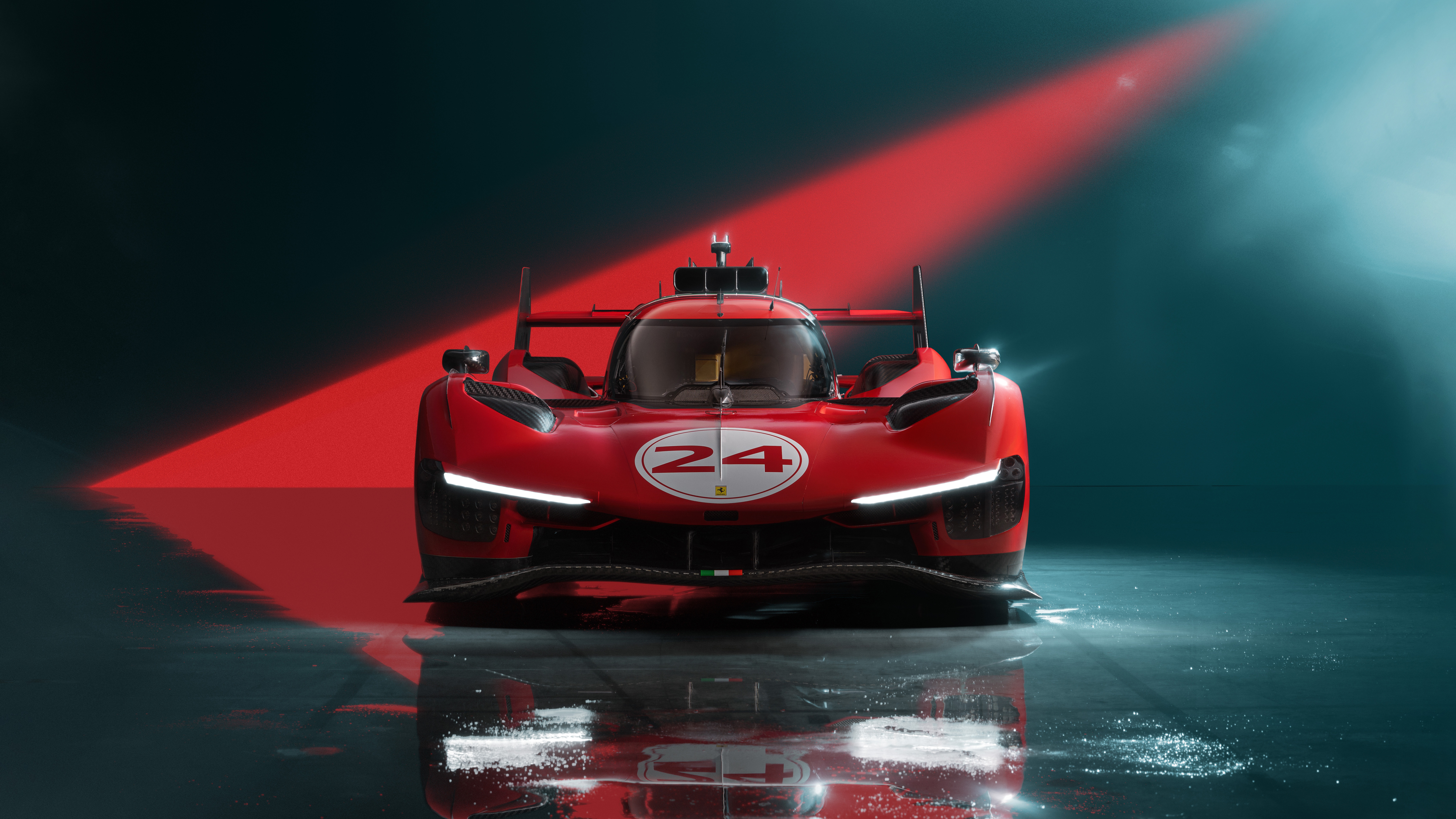 Ferrari 499P Modificata 2023 Race Car HD Wallpaper