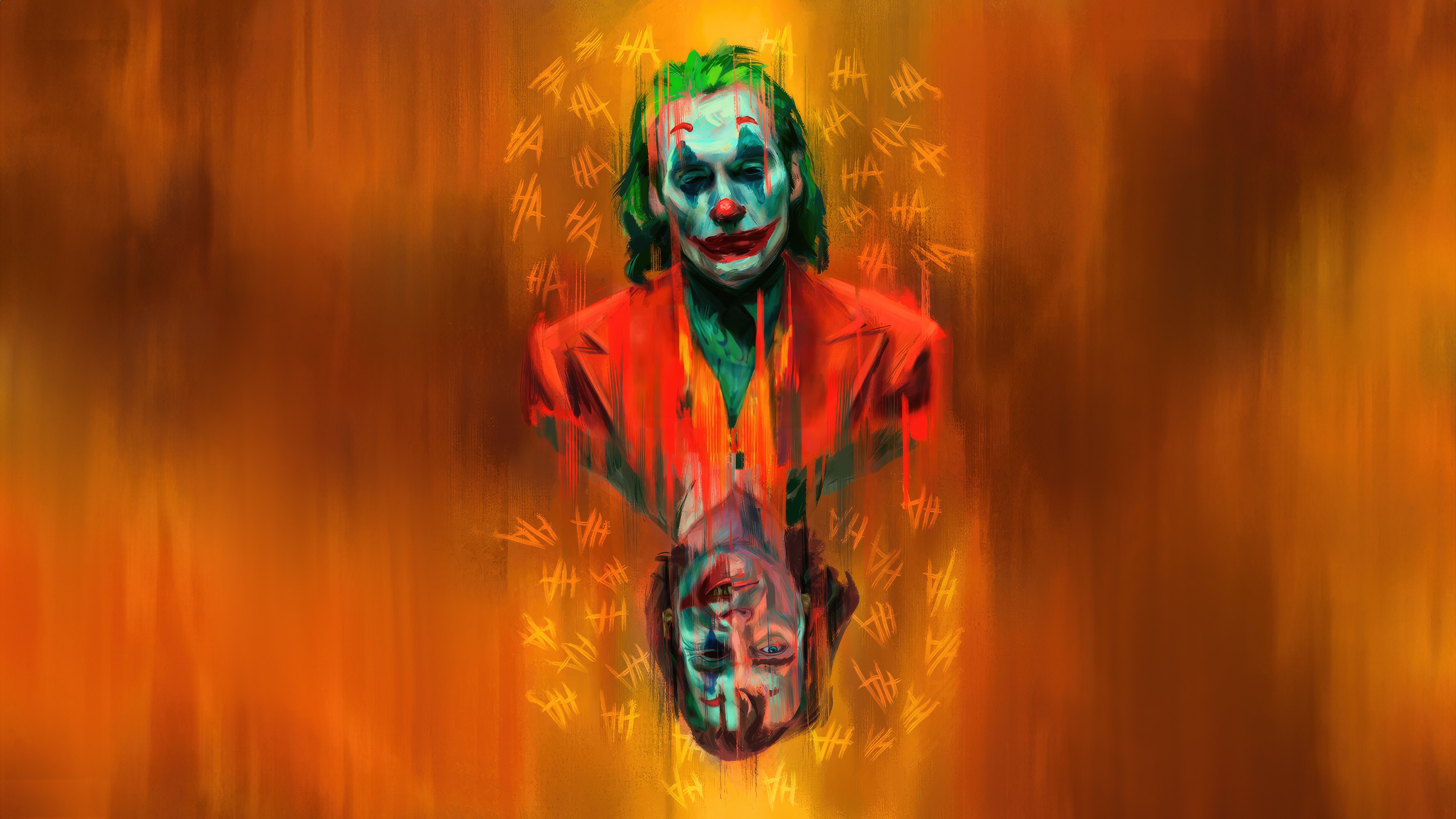 The Joker Psycho Circus HD Wallpaper