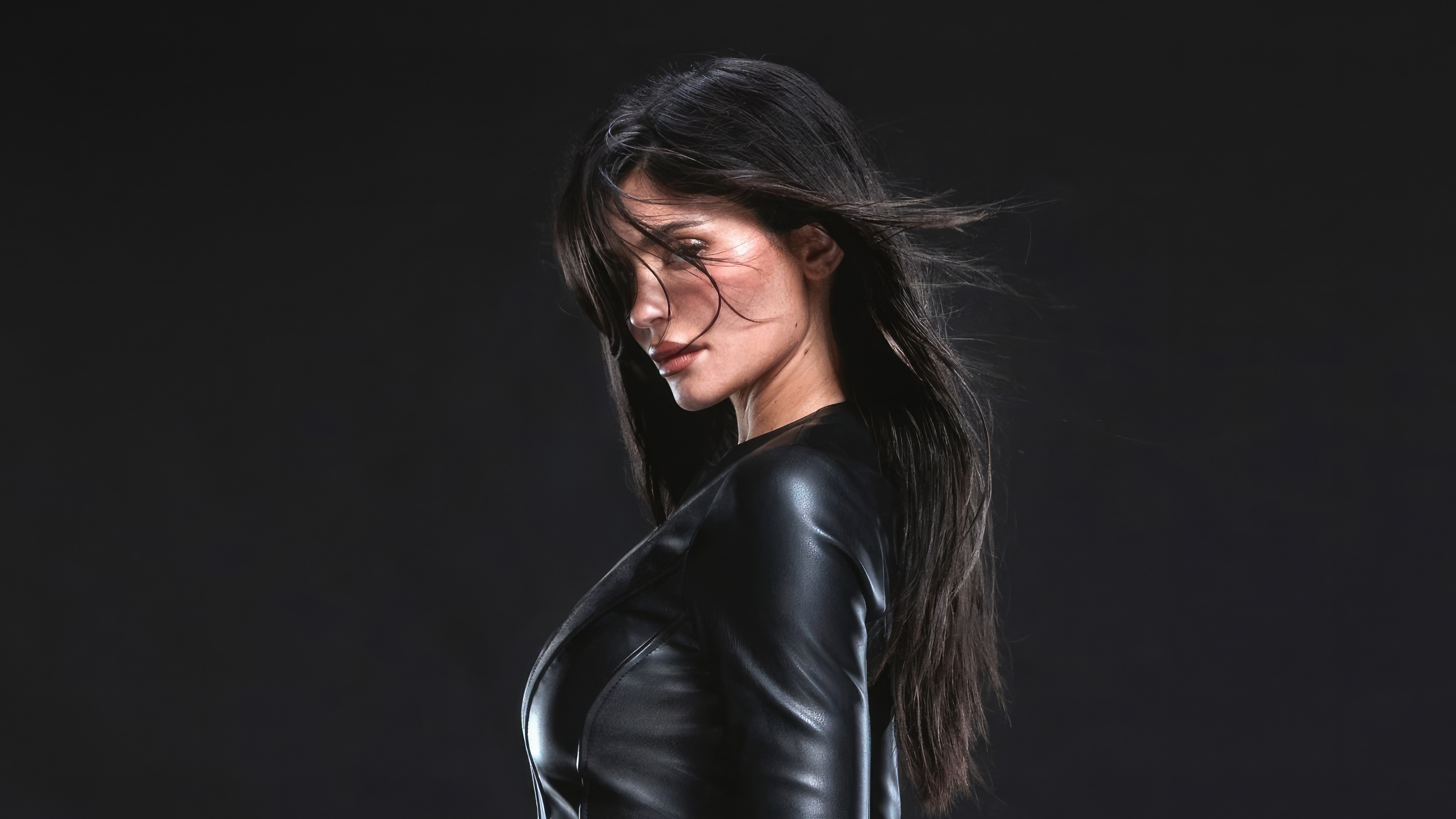 Kylie Jenner in Khy Clothing Line Fall 2023 HD Wallpaper