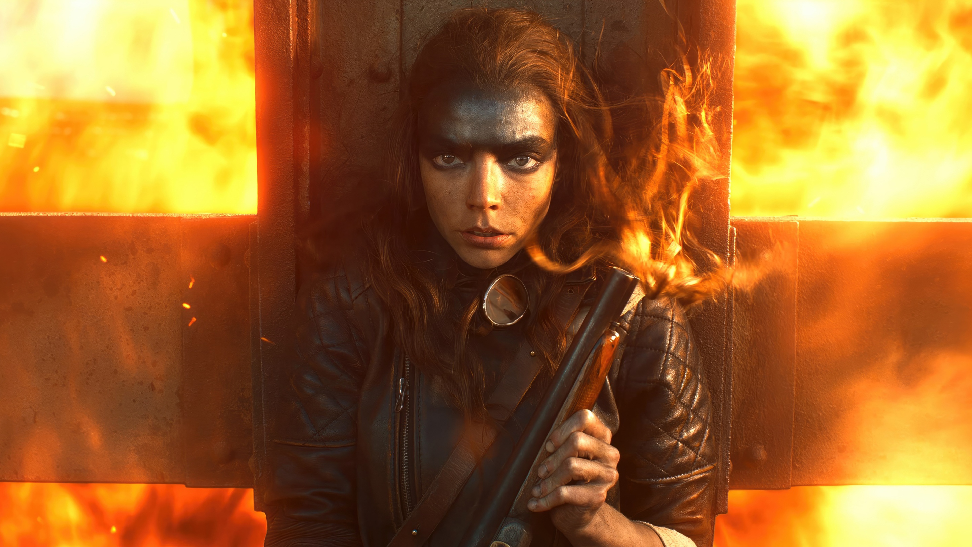 Furiosa from Mad Max Saga Movie HD Wallpaper