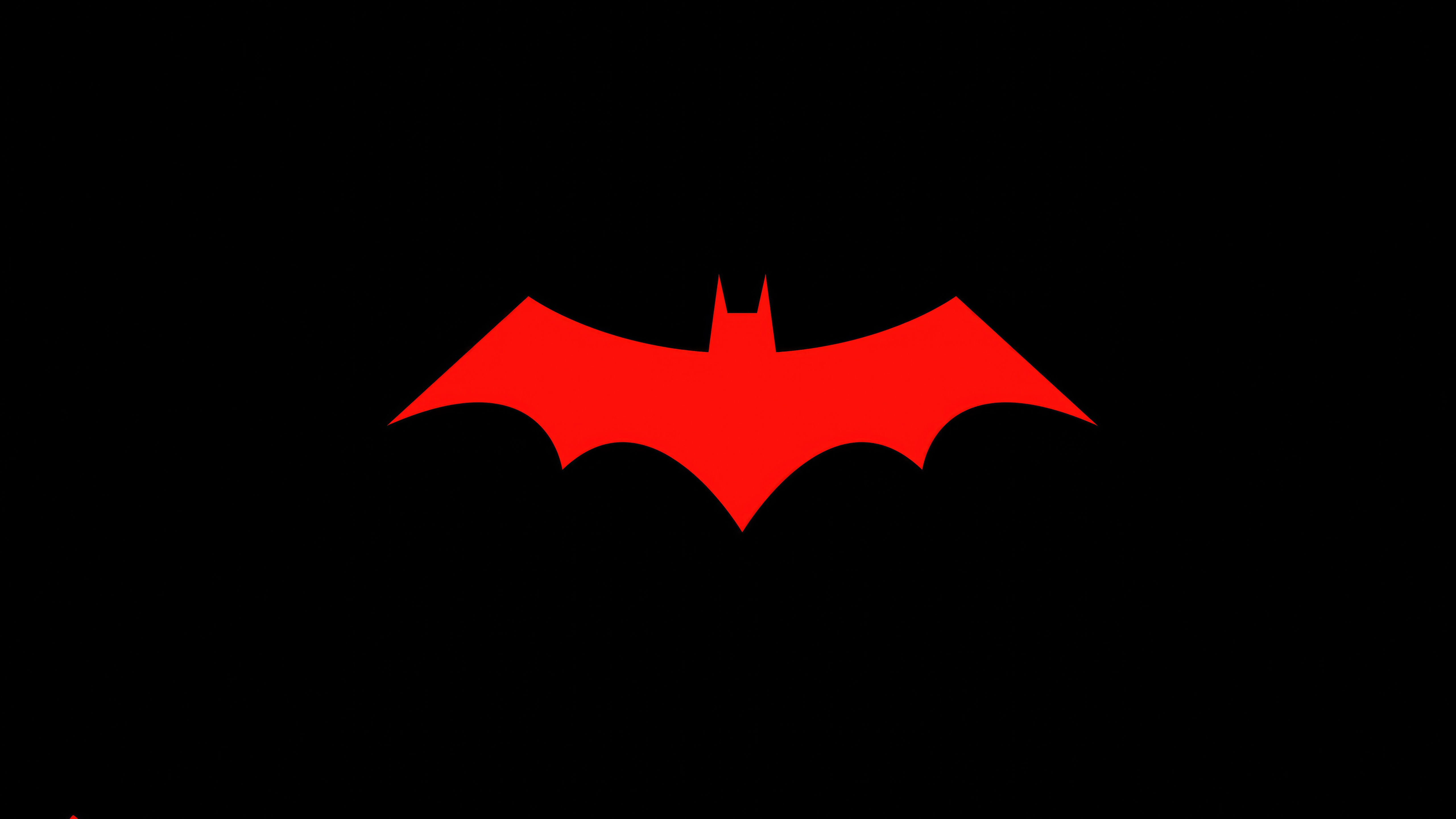 Red Hood Batman Symbol HD Wallpaper