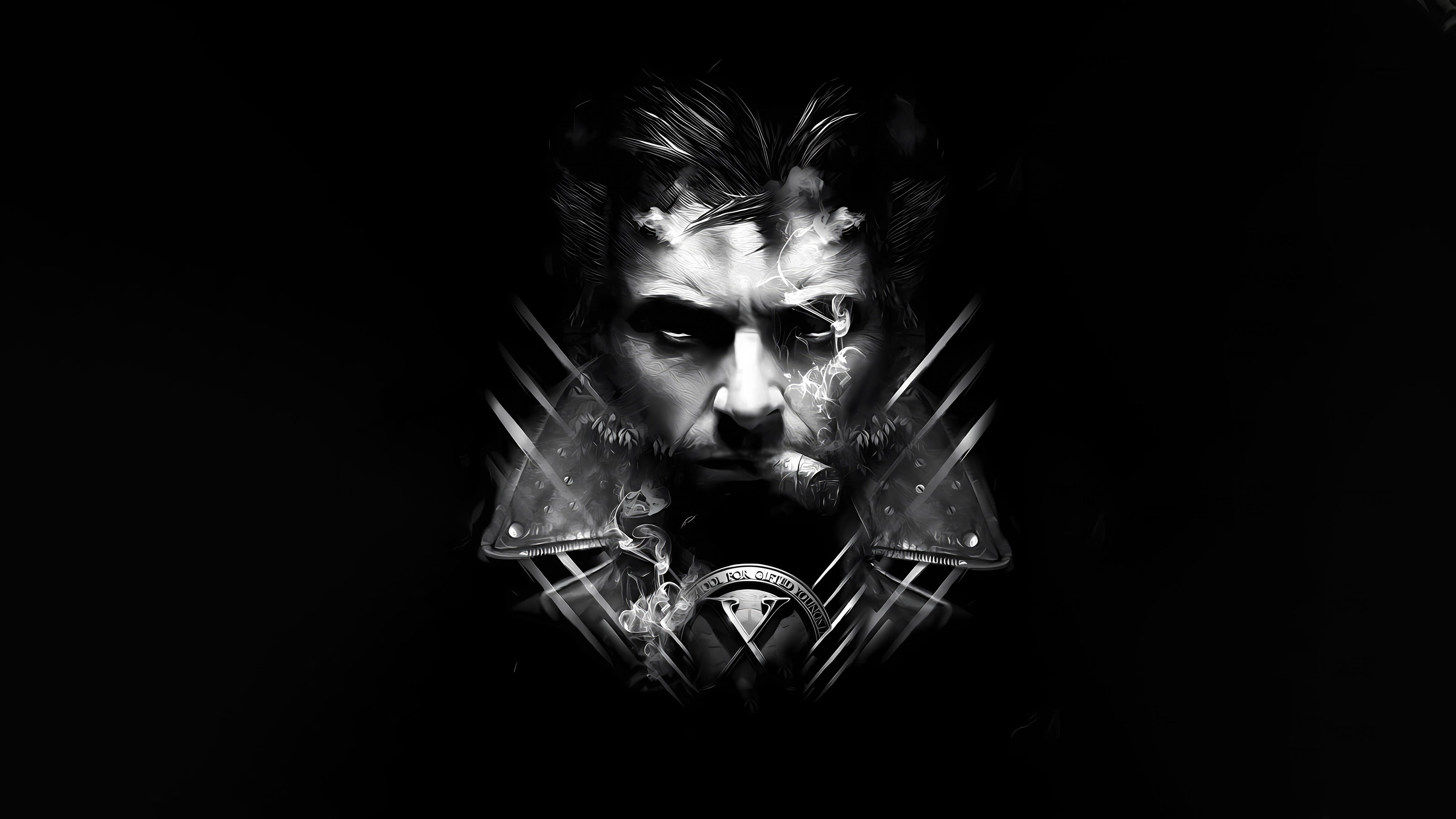 Wolverine with Cigar and Claws HD Wallpaper