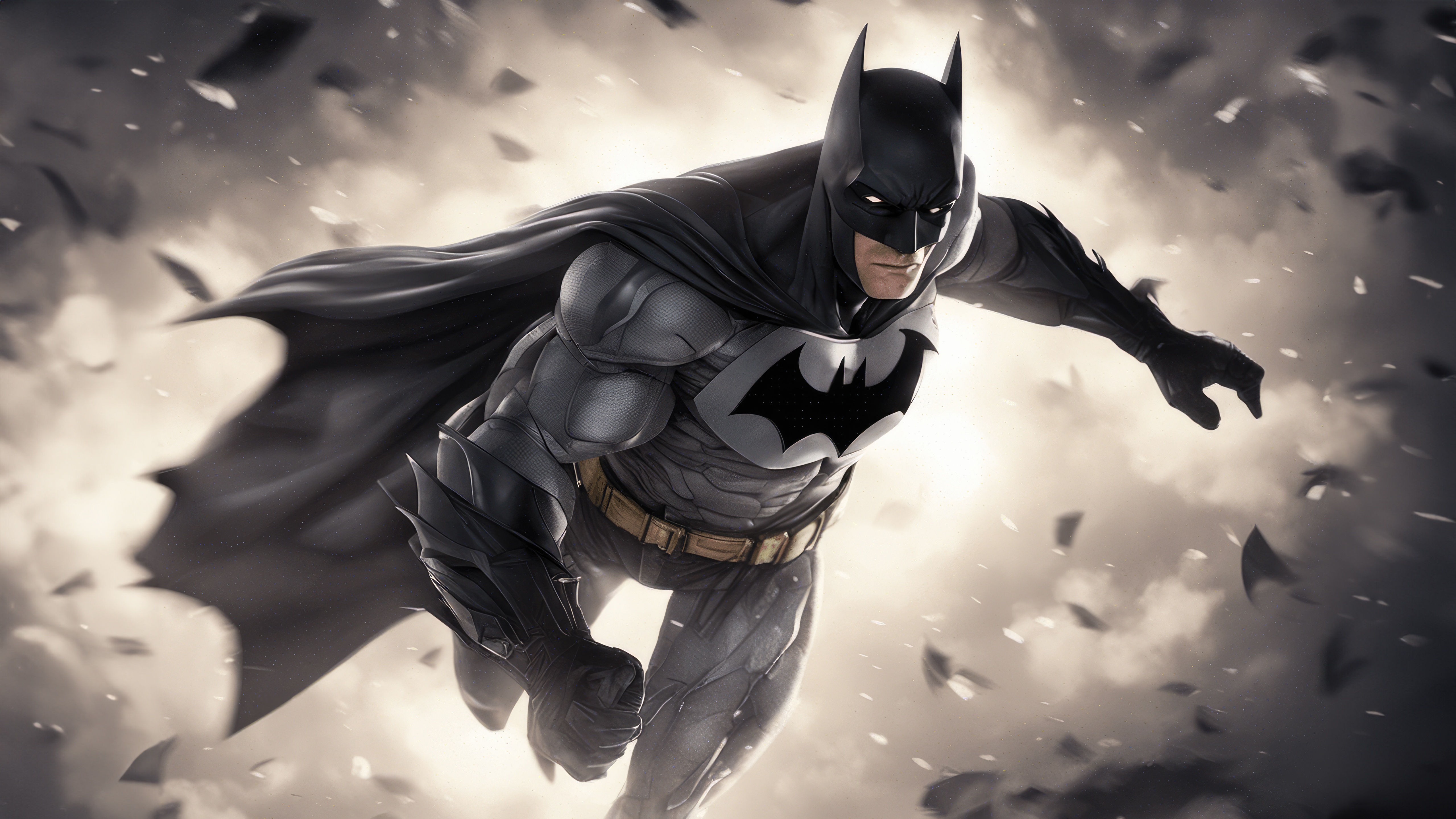 Batman in Midnight Patrol HD Wallpaper