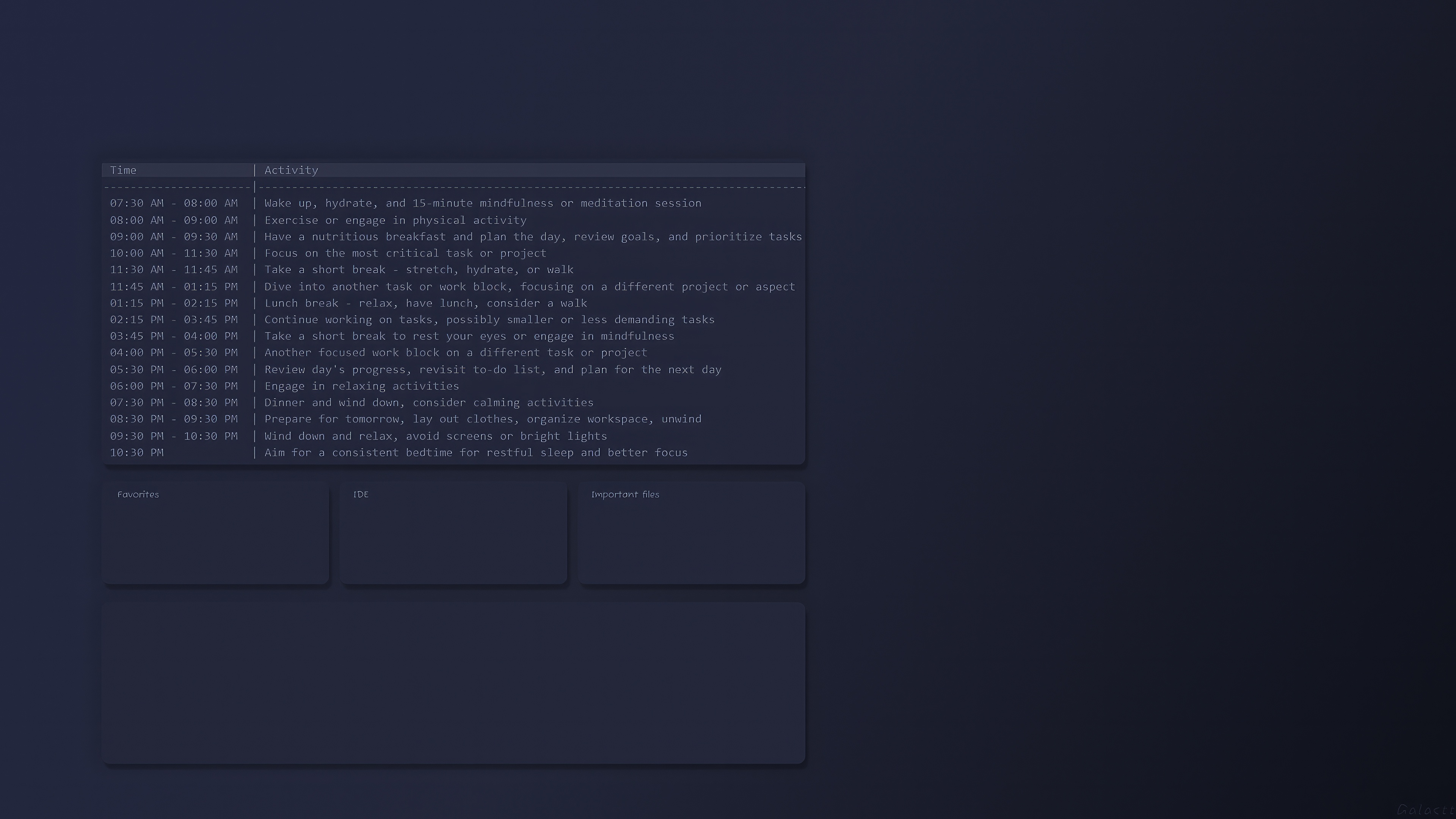 Terminal Tasks To Do List HD Wallpaper