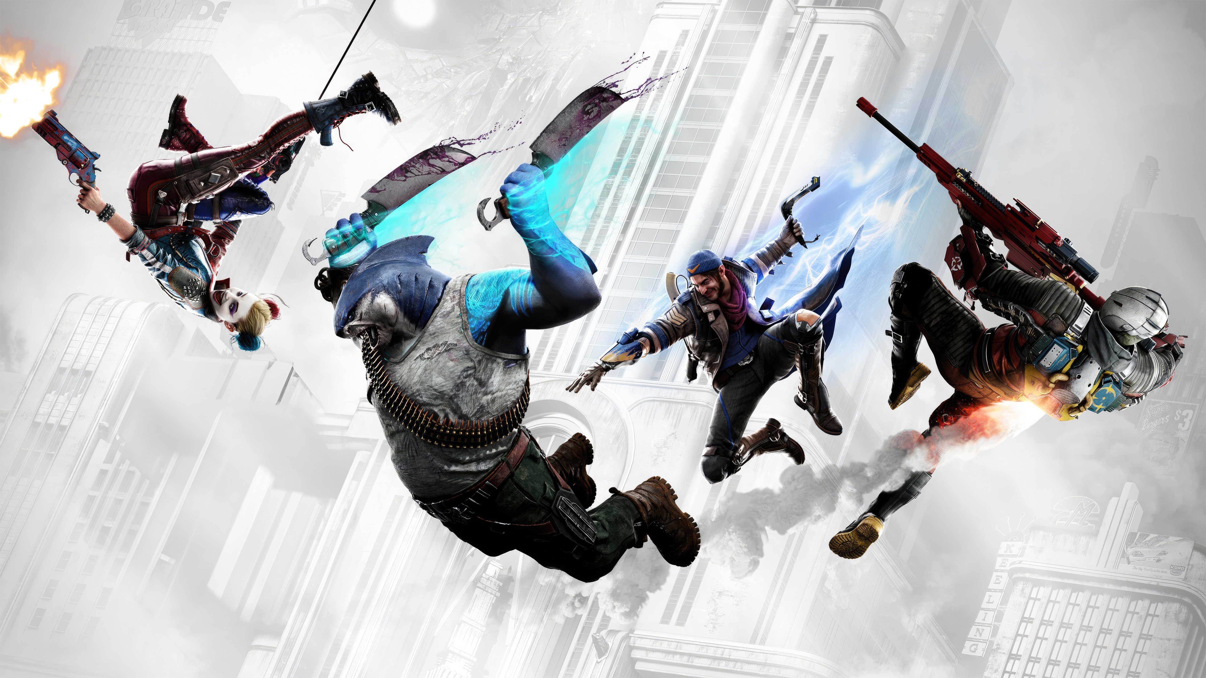 Suicide Squad Kill The Justice League Characters HD Wallpaper