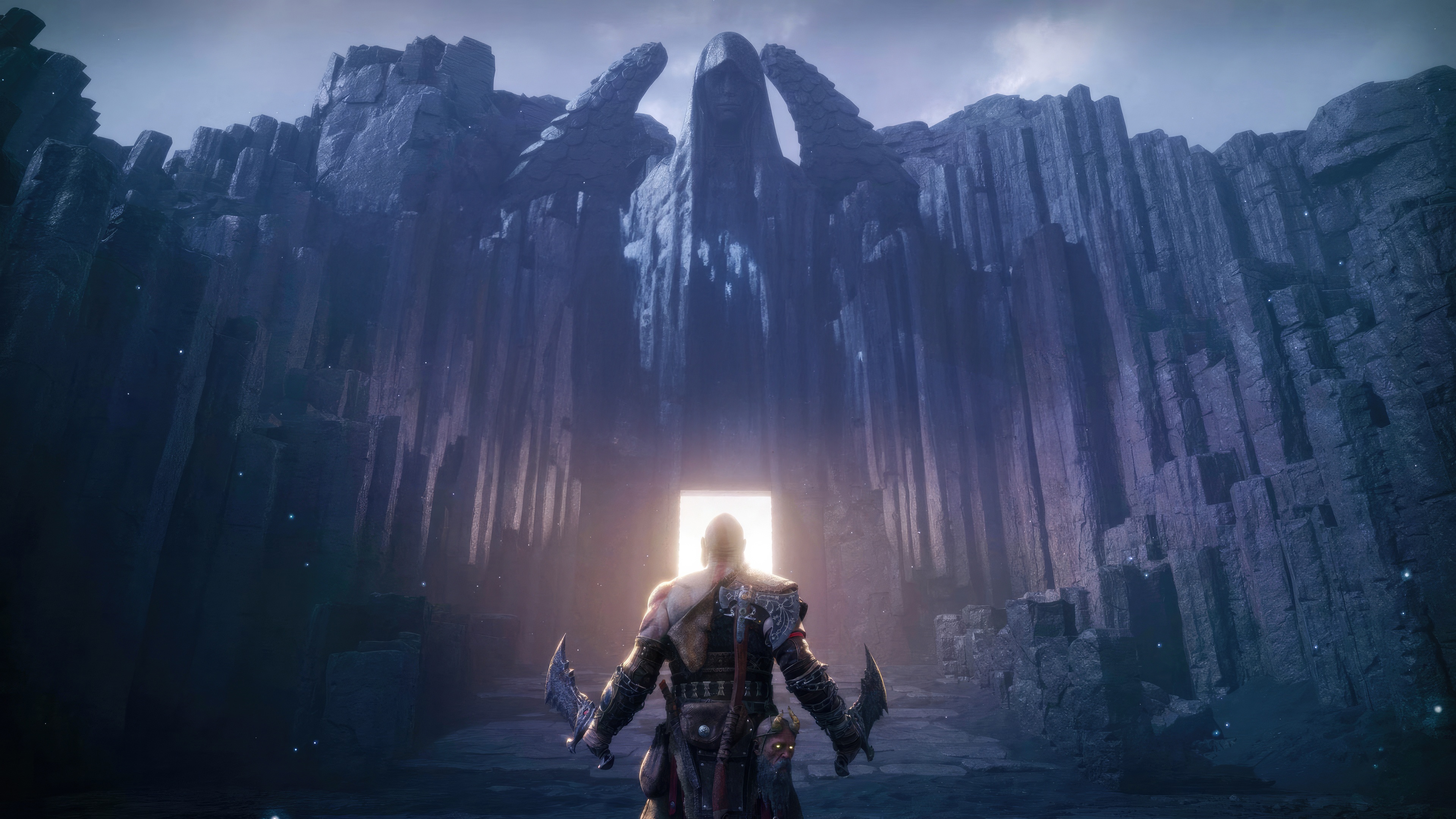 God Of War Ragnarok Valhalla Dlc HD Wallpaper