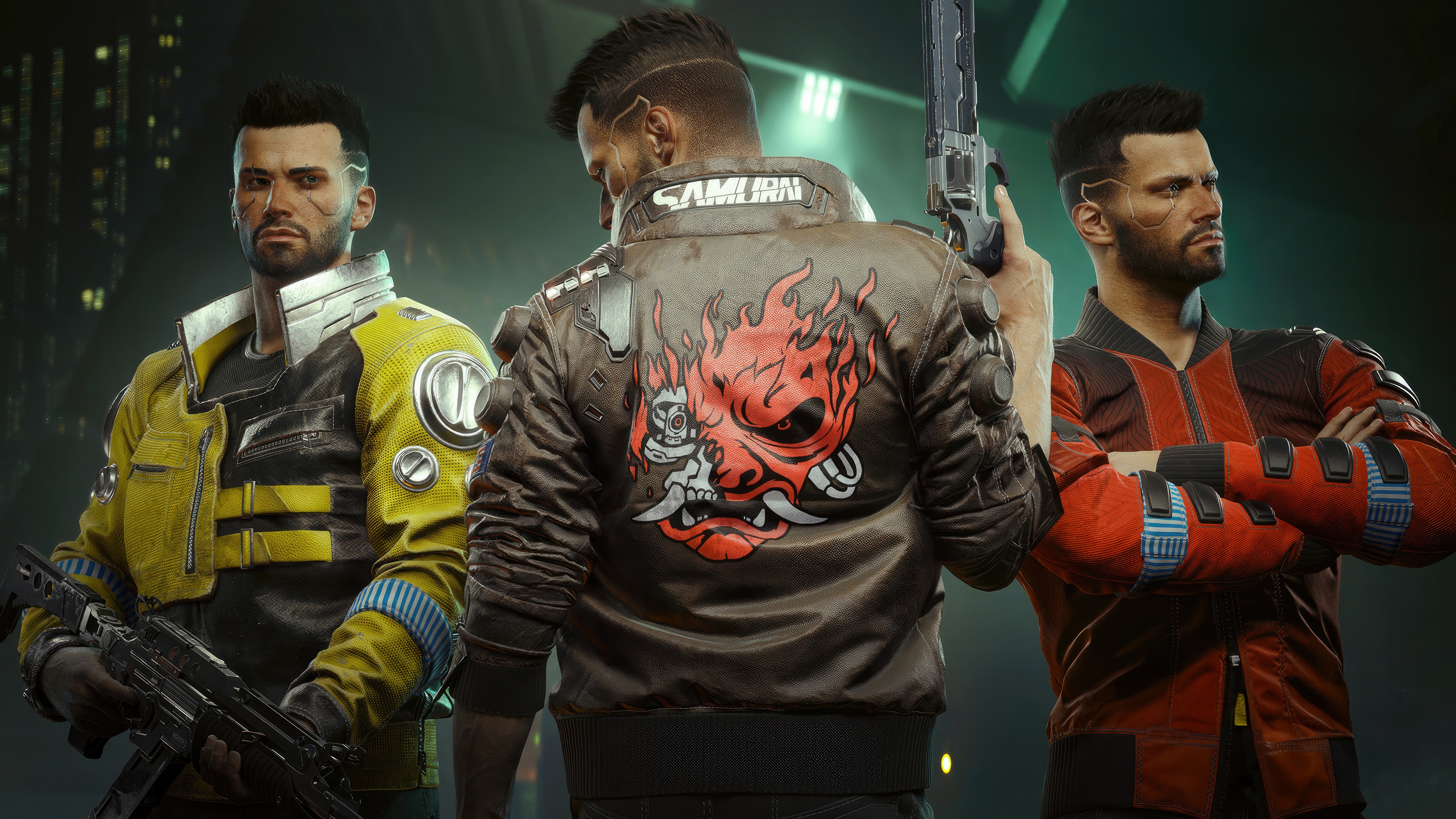 Cyberpunk 2077 Edgerunners Characters HD Wallpaper