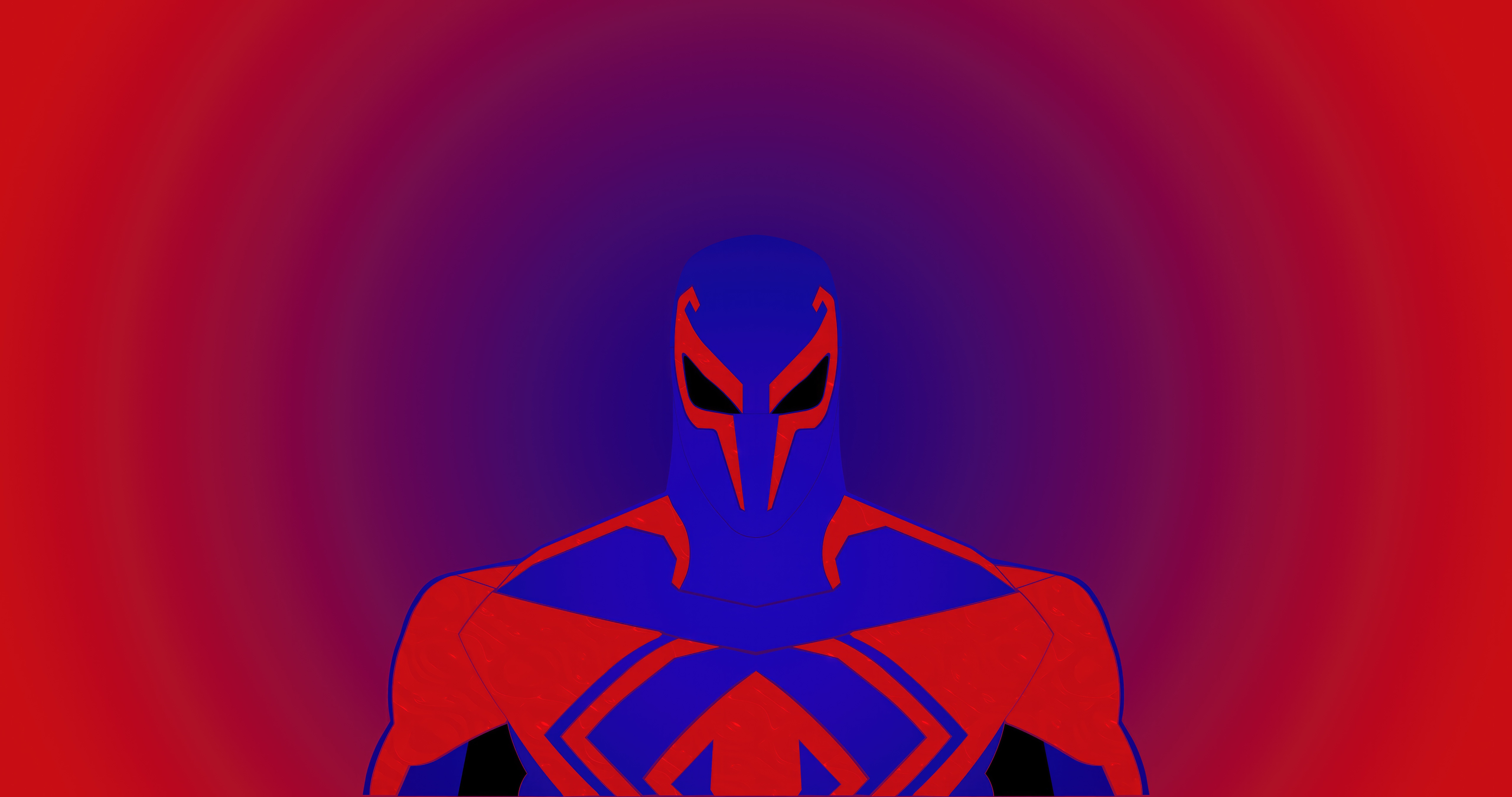 Spider-Man 2099 Minimalist Art HD Wallpaper