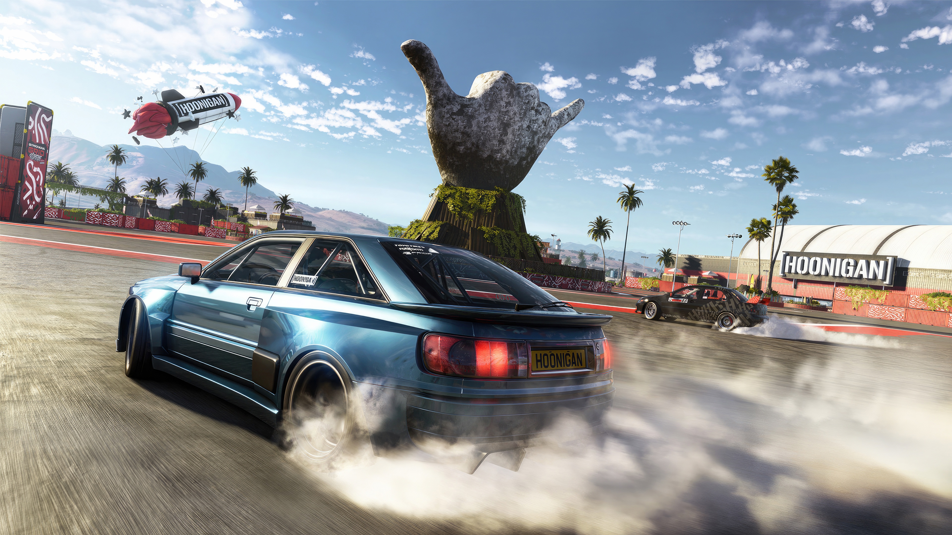 The Crew Motorfest: Hoonigan Cars Drifting HD Wallpaper