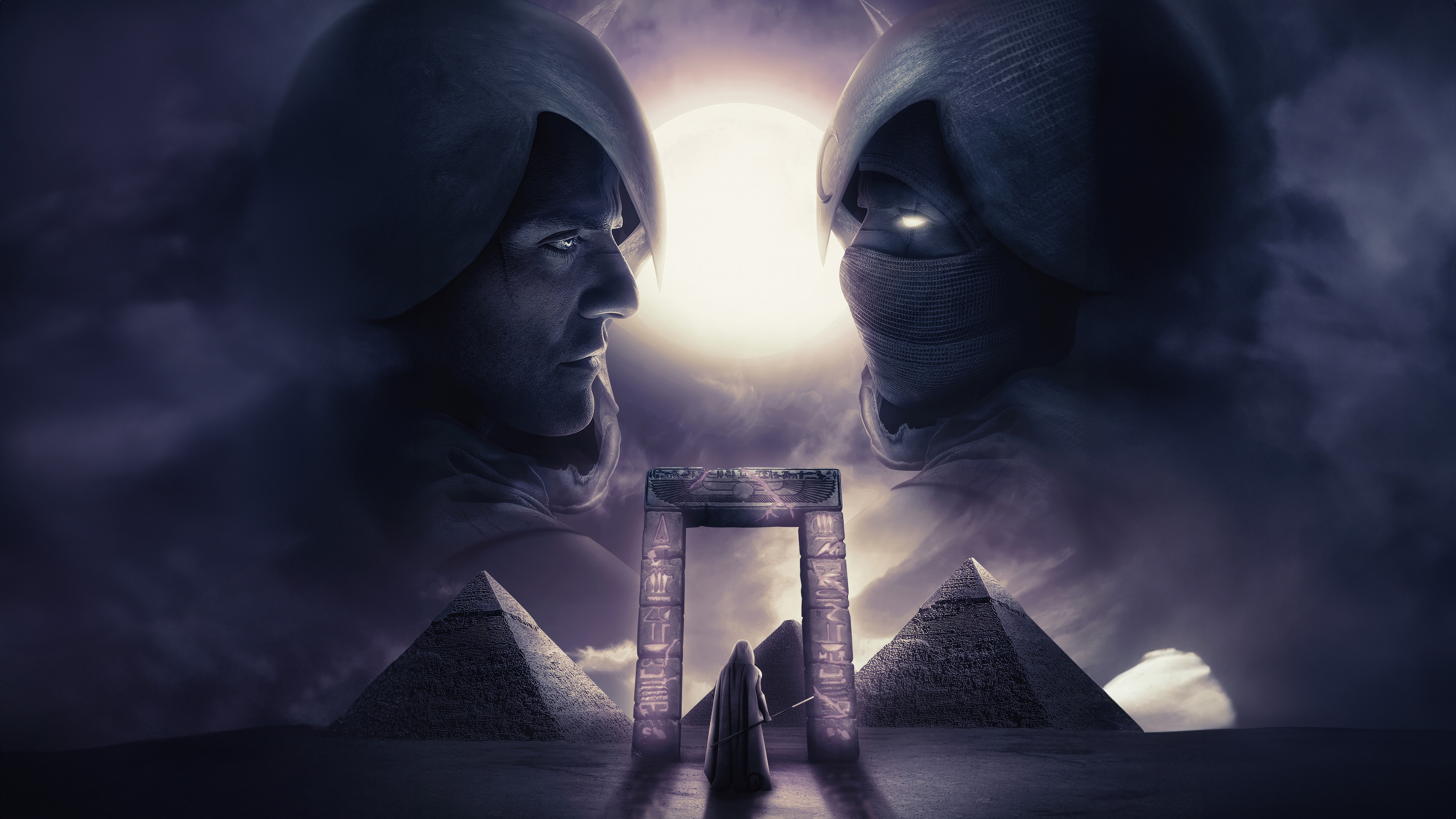 Moon Knight Mysterious Realm HD Wallpaper